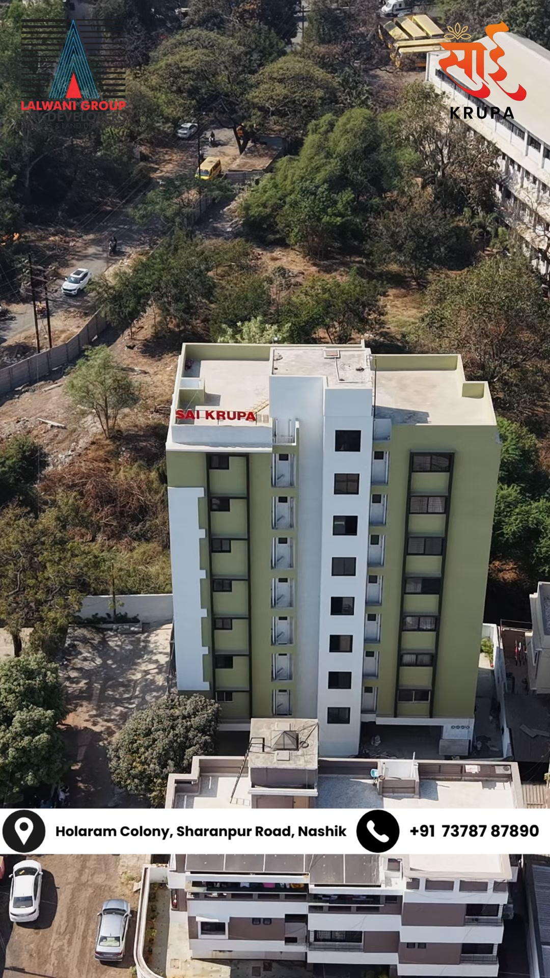 Luxury & Lifestyle (The "Dream Home" Vibe)
Experience the luxury of true privacy. ✨
Imagine having an entire floor to yourself at Sai Krupa. With 2181.15 sq. ft. of premium space, this isn’t just an apartment—it’s your personal sanctuary in the heart of Nashik.
🏙️ One Floor, One Flat
📍 Holaram Colony, Sharanpur Road, Nashik
📞 Contact +91 73787 87890 for a private tour.
#LalwaniGroup #SaiKrupa #NashikRealEstate #LuxuryLiving #DreamHome