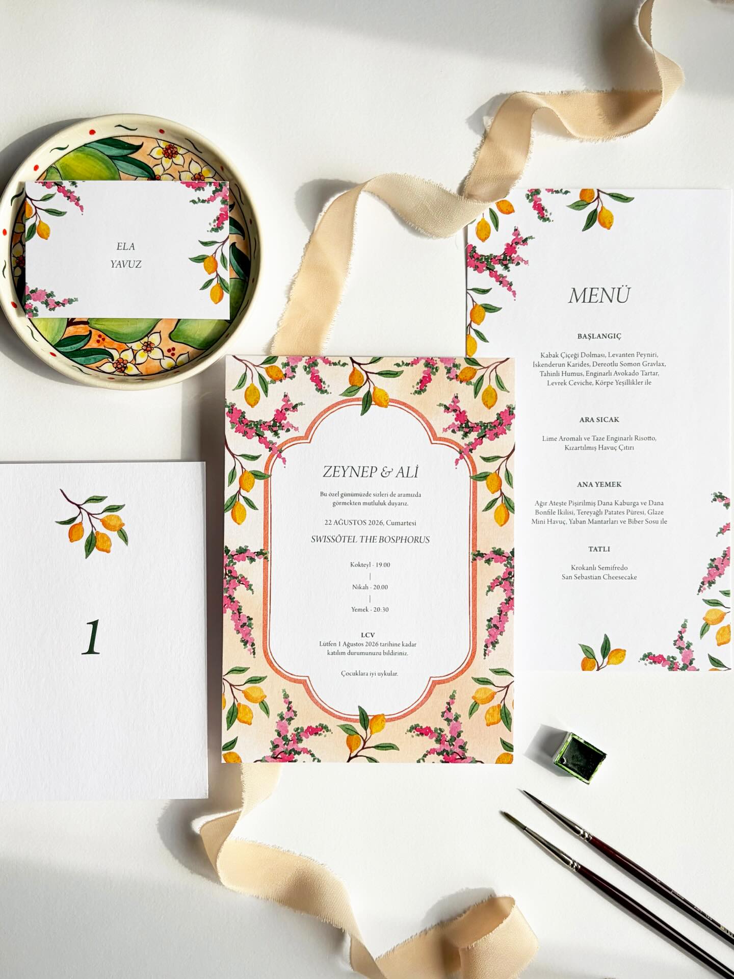 Planning a fun summer wedding with vibrant colors? Our brand new "Italian Summer" semi-custom wedding suite is for you!
"Italian Summer" is the first design I sketched, when I started to create the collection months ago. I wanted to create a warm Mediterranean aesthetic, full of lemons & bougainvillea flowers and I can't be happier with the results! ππΈ
Tap the link in bio and discover the full 2026 semi-custom wedding stationery collection π€
#weddinginspiration #weddinginvitations #fineartweddings #bridetobe #mazu_wedding