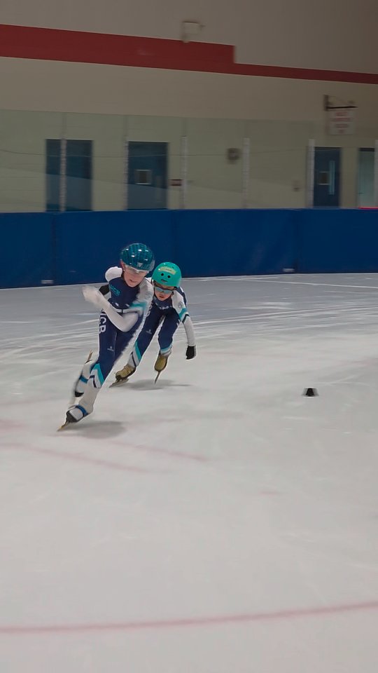Maksym recently made his way into the UCB captains seat! He's proven to be very coachable and is focused on improving every week. Congratulations! #united #UCB #speedskating #shorttrack