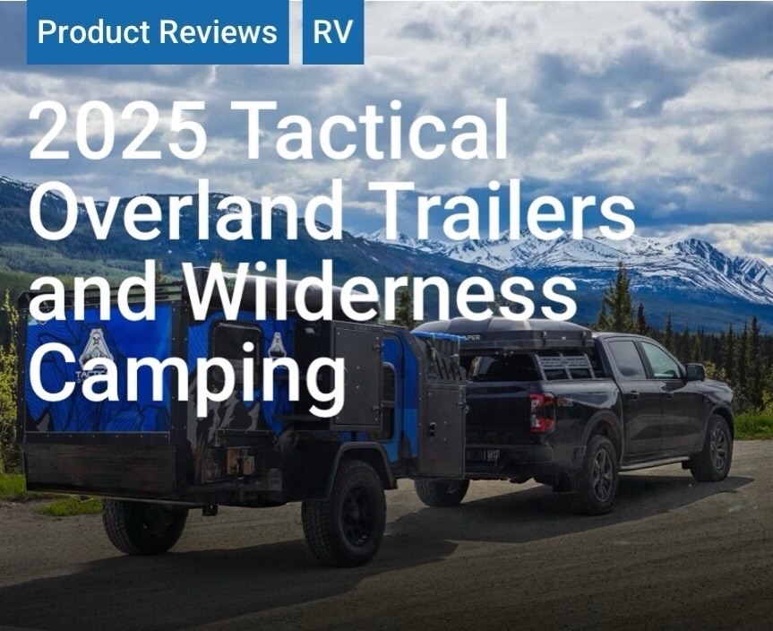 We’re proud to see the Overlander HQ Series featured in a recent article by Explorer RV Club. 🛻🏕️
The article dives into what makes the HQ Series such a capable off-grid trailer, from its impressive ground clearance and independent suspension to the rugged metal and composite construction built to handle real backcountry terrain. 
Check out the full article here:
🔗 https://explorerrvclub.com/blog/2025-tactical-overland-trailers-and-wilderness/
#tacticaloverland #overlandlife #offgridcamping #overlandtrailer #camping