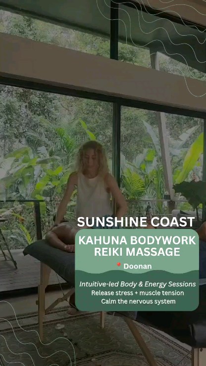 ✨️ Sunshine coast Kahuna Bodywork + Reiki Massage
Is your body holding tension?
Nervous system in go mode?
Wanting to move stagnet energy & reset?
My sessions are intuitive-led and deeply nurturing, designed to help your body soften, release tension and come back to balance.
A flowing blend of Kahuna bodywork and Reiki energy healing supporting deep relaxation, nervous system regulation and whole-body care.
📍 Peaceful Studio in #Doonan
✨️ Sessions Available!
#kahuna #kahunamassage #reiki #sunshinecoast