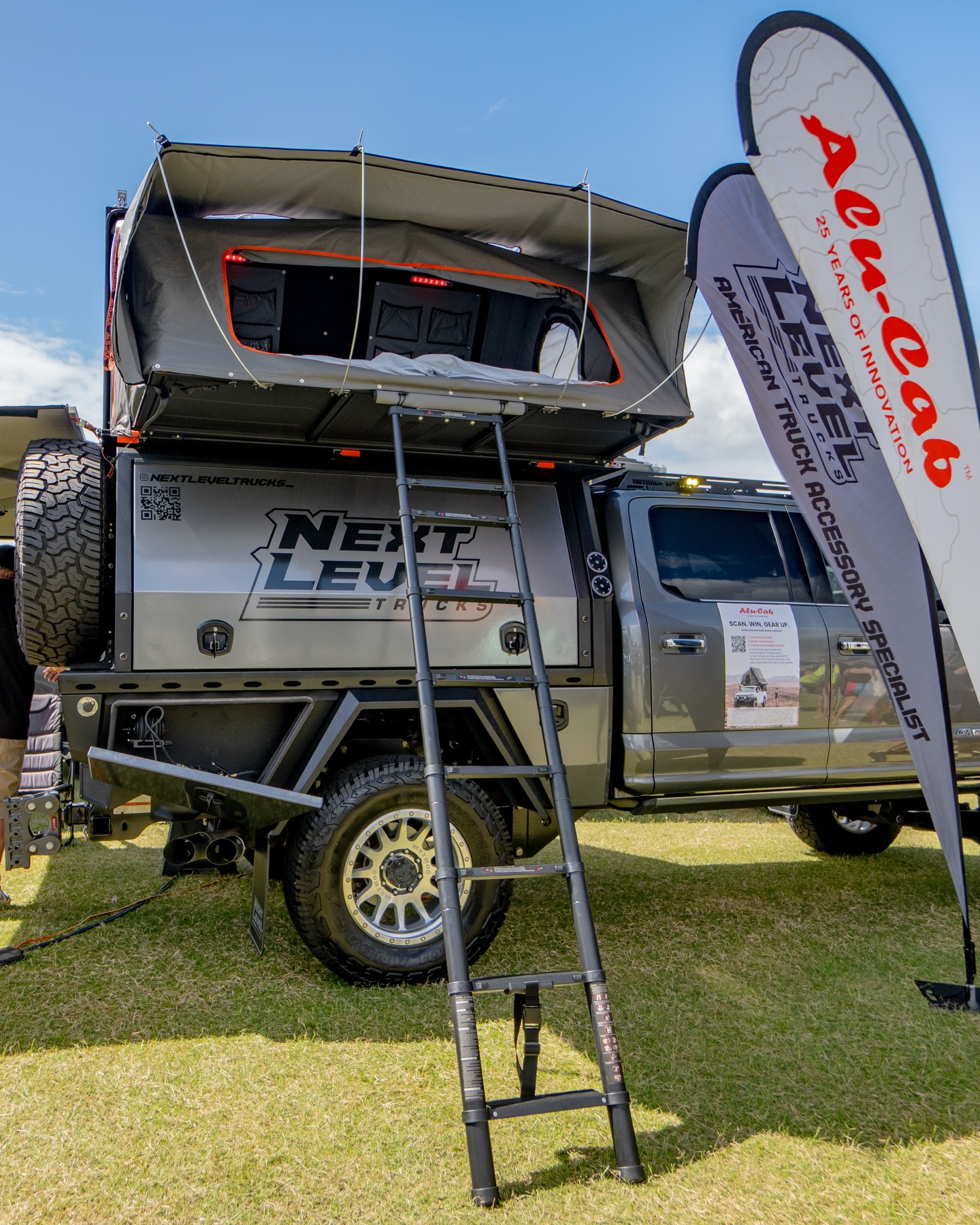 Family Friendly
The AluCab RT-4S is the largest tent in the AluCab rooftop tent range, designed to comfortably accommodate the whole family. Built with a lightweight aluminium frame and durable 280gsm rip-stop canvas, the RT-4S delivers strength, reliability and comfort for extended adventures.
Packed with practical features, it comes heater vent ready, solar ready, and includes integrated internal lighting and power outlets, giving you all the modern conveniences you want while camping off the grid.
If you’re looking for a rooftop tent that gives your family the space, comfort and quality needed for unforgettable trips, get in touch with our team and we’ll help you get set up and ready for your next adventure.