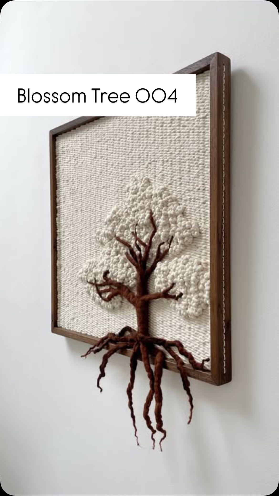 Blossom Tree 004
An original woven sculptural piece, inspired by the quiet balance between growth above and roots below.
50 × 50 cm
Oak frame, organic cotton.
This piece is currently available.
Details via the link in my bio or by DM.
.
.
.
.
www.ellecollins.com
UK artist. Birmingham artist. Wall art. Contemporary art. Art for interiors. Art for interior designers. Sculpture art. Textile wall art. Coastal style. Organic modern interior. Organic modern design. Texture art. Art for interiors. Statement art. Unusual art. Tactile art. Subtle art. Inspired by nature. Nature inspired art. Neutral interiors. Neutral home. Sustainable art. Sustainable design. Art collectors. Minimalist art.
#sculpturelwallart #contemporarytextileart #neutralinteriors #calmart
#inspiredbynature