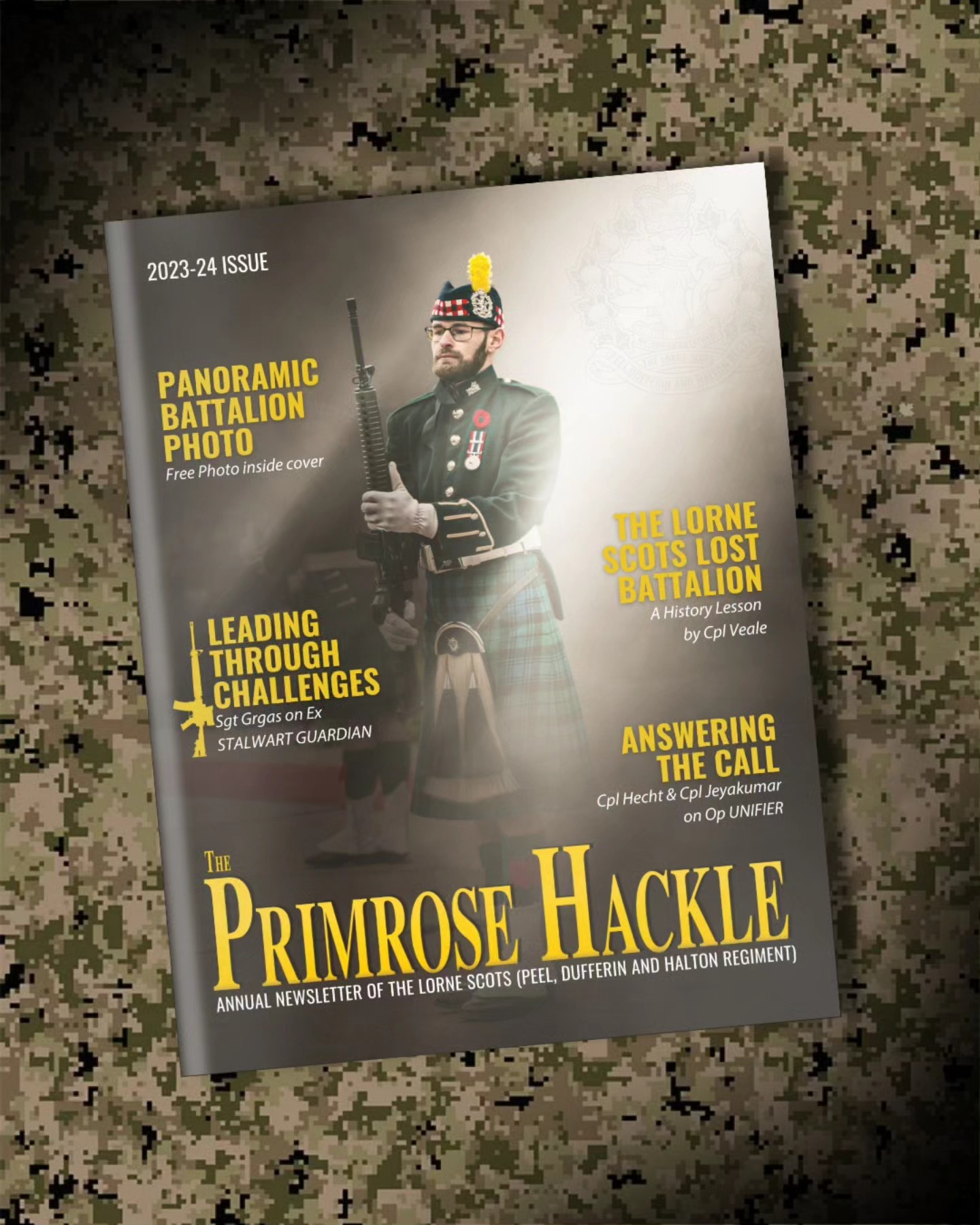 Hot off the press! 📰
The latest edition of The Primrose Hackle is here! Packed with stories from Stally G, insights from Op UNIFIER, and the latest from across the Regiment, this issue is a must-read for Lorne Scots past and present.
Thanks to your support, we've already raised over $1,000 for our Regimental Museum! Every donation grants access to the newsletter, with contributions over $5 receiving a printed copy in the mail (Link in bio).
//
Tout juste sorti de presse ! 📰
La dernière édition de The Primrose Hackle est là ! Rempli d'histoires de Stally G, d'idées de l'Op UNIFIER et des dernières nouvelles de tout le régiment, ce numéro est une lecture incontournable pour Lorne Scots d'hier et d'aujourd'hui.
Grâce à votre soutien, nous avons déjà récolté plus de 1 000 $ pour notre Musée régimentaire ! Chaque don donne accès à la newsletter, les contributions supérieures à 5 $ recevant une copie imprimée par la poste.
#AirSonArDuthchais #ForOurHeritage #PourNotrePatrimoine #TFLS #LorneScots