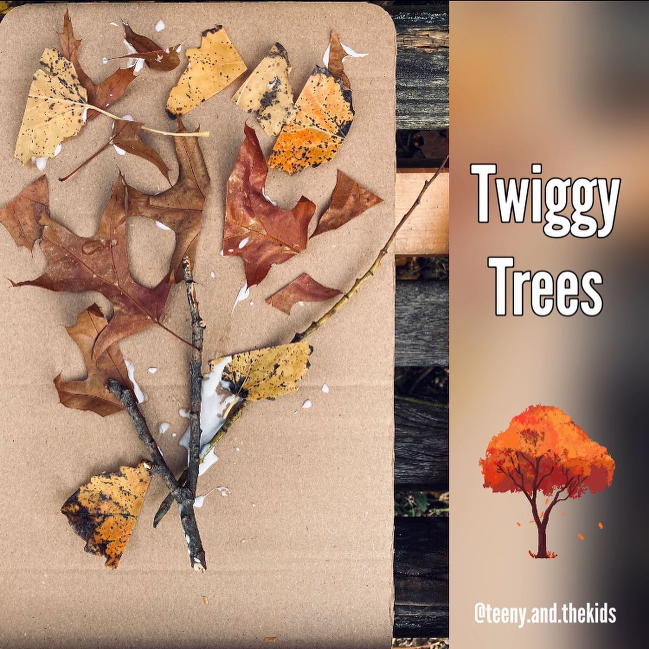 Good morning all! ☀️😃🌈
Here’s an arty outdoor activity 🌿 encouraging kids to admire the nature around them 🤩
On a recent playdate, we made some “Twiggy Trees”, outside! ✂️🍁
You collect fallen leaves and twigs to make cute trees 🌳🪵🍂
We used:
📦 A sheet of cardboard
💧 Glue
🍂 Leaves
🪵 Twigs
It kept these two princess pals busy for a good half hour! 👑👑
Have you made “twiggy trees” before?
A big thanks to @andreaelvira9 for being such a supportive Mama - always encouraging us with our arty play! 💗
.
.
.
Remember to save this outdoor activity for next time you’re out and about 😉
.
.
.
#nature #twigs #natureinspired #fallcrafts #finemotorskills #activitesenfants #completementcraft #learningthroughart #activitiesforkids #funbudgetplay #weplay_autumn #playandcreatetoday #autumnplayalong
#anyplaytoday #fantasyhasreallynolimits #savecraftplay #fallplaytoday #letsplaywithseasons #myplay4today #cubs_at_play #bastelnmitkindern #manualidadesinfantiles #wasteless_playmore #autumnplayalong #exploreandplayyourway
#bastelnmachtglücklich #kidscrafts101 #funlovingcrafts #activiteenfant #ideasparaniños