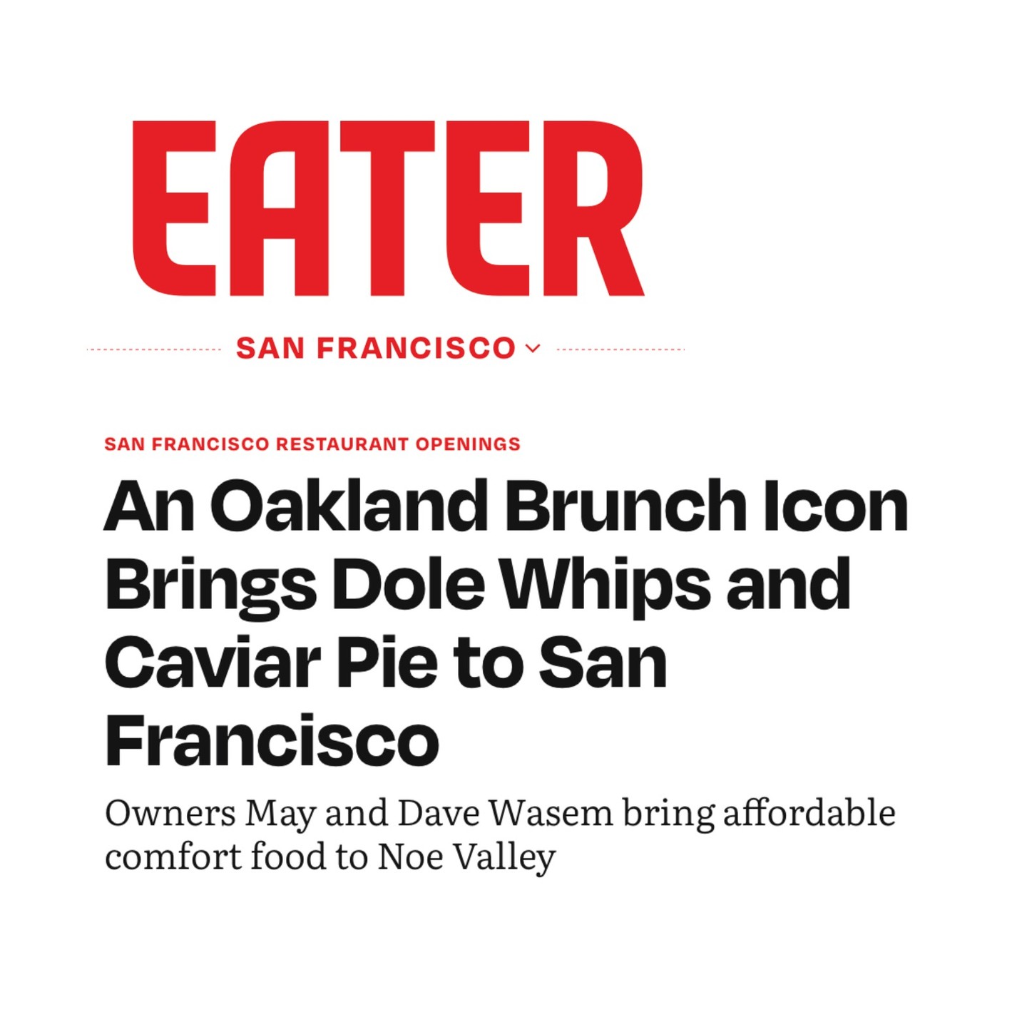 So excited to see @grandlakekitchen open its doors in Noe Valley! 🎉 A fantastic new spot for the community (and definitely worth the visit from beyond). We can't wait to check it out! 🍽️✨ @therealschrader @samirosez Reach out to AJ or Sami for more 2nd Gen Restaurant opportunities.