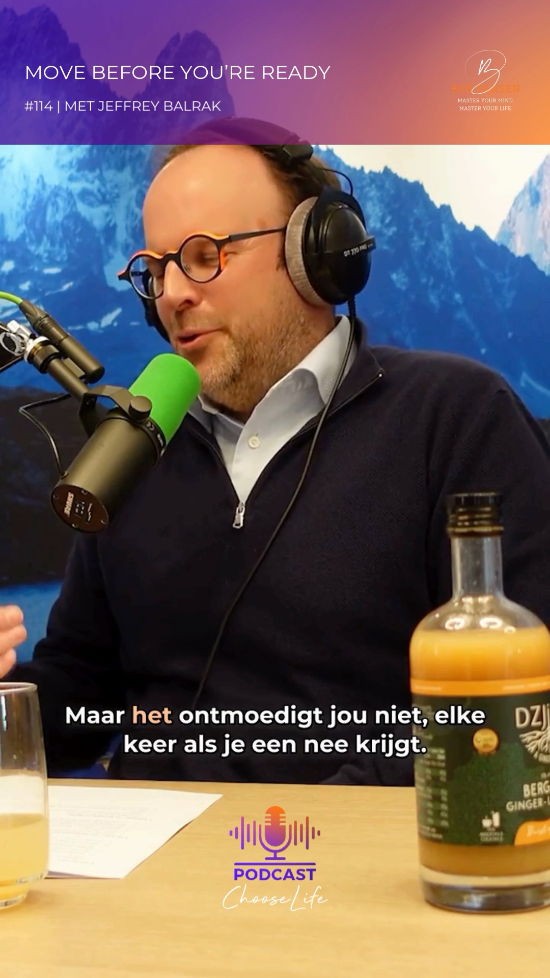 Een nee krijgen is nooit leuk maar het hoort bij ondernemen. En ‘Reject Rejection’ is misschien wel de beste strategie om succesvol te worden in eender wat je wil bereiken. Jeffrey weet het als geen ander. Van de tien zaken die hij bezocht, was er één die direct ja zei. Maar elke nee leerde hem om nog beter te begrijpen wat de klant verwacht. Om zijn product en zijn sales strategie te verfijnen. En het resultaat? Het succesverhaal van DZJiNG hoor je deze week in Choose Life episode 114.
Luister nu. 🎙️
#ondernemen #persoonlijkegroei #succes @dzjingmoments