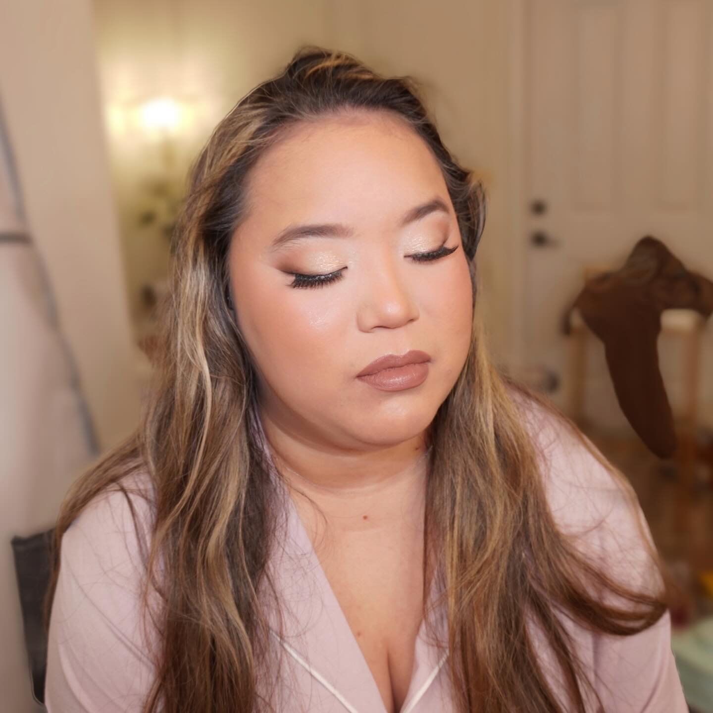 Soft glam for big sister of the bride 🤍🍸