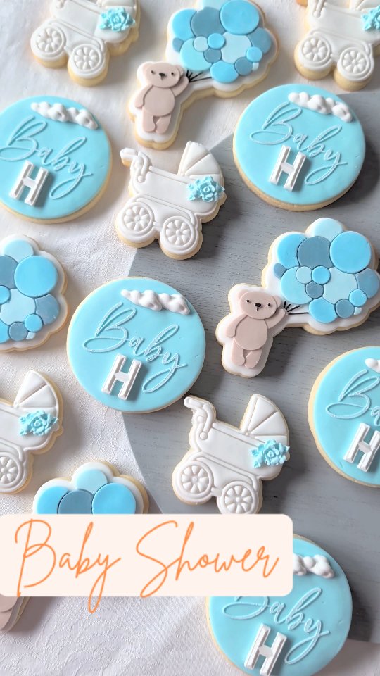 A little bear told us… there’s a baby on the way🧸🎈 Which cookie creation would you grab first? 🐻💙🍪
Thank you for choosing to BAKE & CREATE with us✨
#babyshowercookies #babyahowerideas #babyontheway #babyshpwerthemes