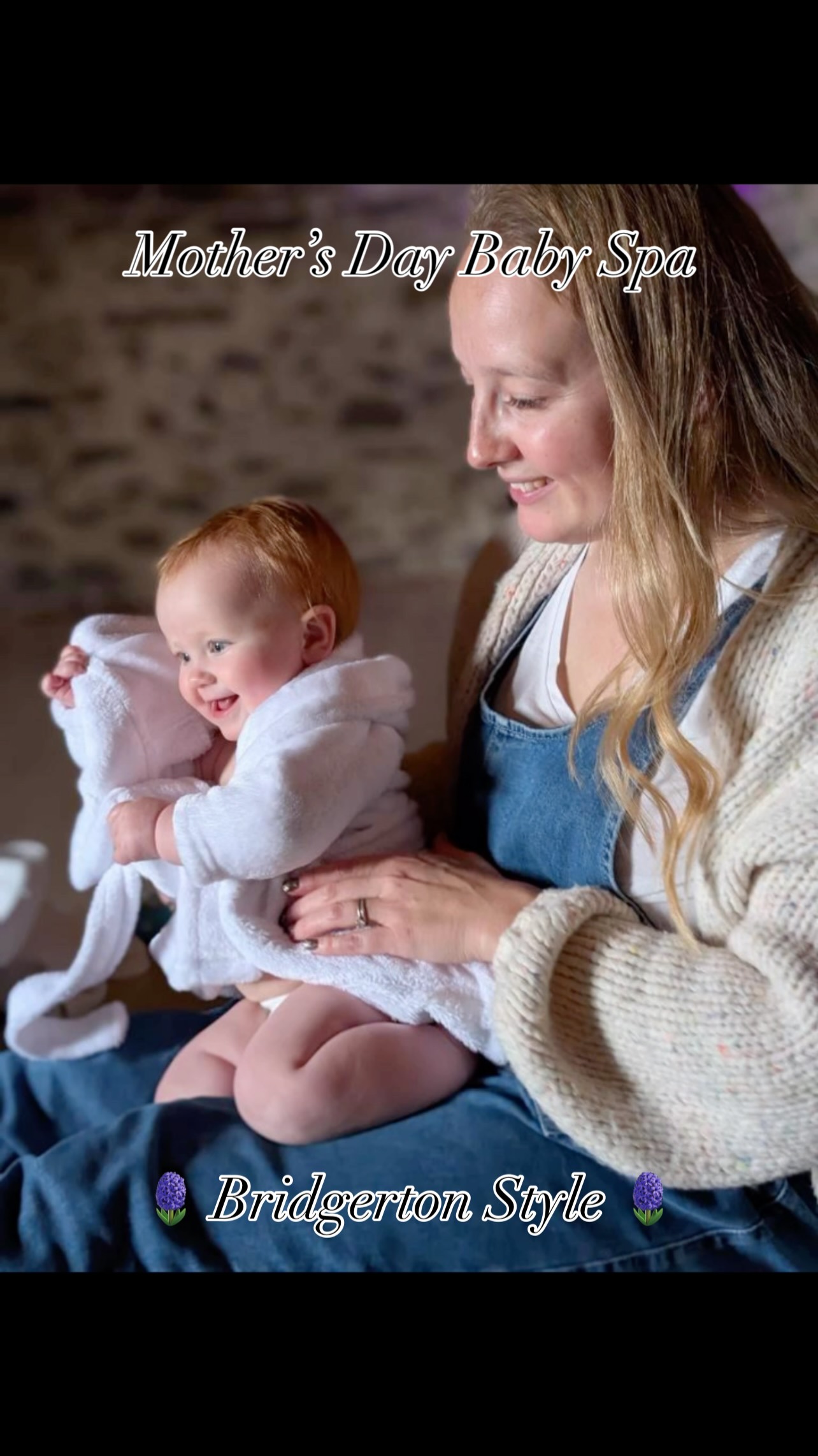 💜🪻Mothers Day Baby Spa but make it Bridgerton 🪻💜
Wow!!! What a week it’s been. I can’t believe how busy you’ve kept me. Tuesday was just the loveliest day as we celebrated Mother’s Day like the queens we are at our Bridgerton Spa.
So lovely to see lots of new faces, as well as those that have been to lots of our 2025 baby spa sessions. I even had people coming back to me years later with their second babies. What an honour!!!
Our next event is for Easter 🐣 and spaces have already filled quickly so hurry if you don’t want to miss out!!!