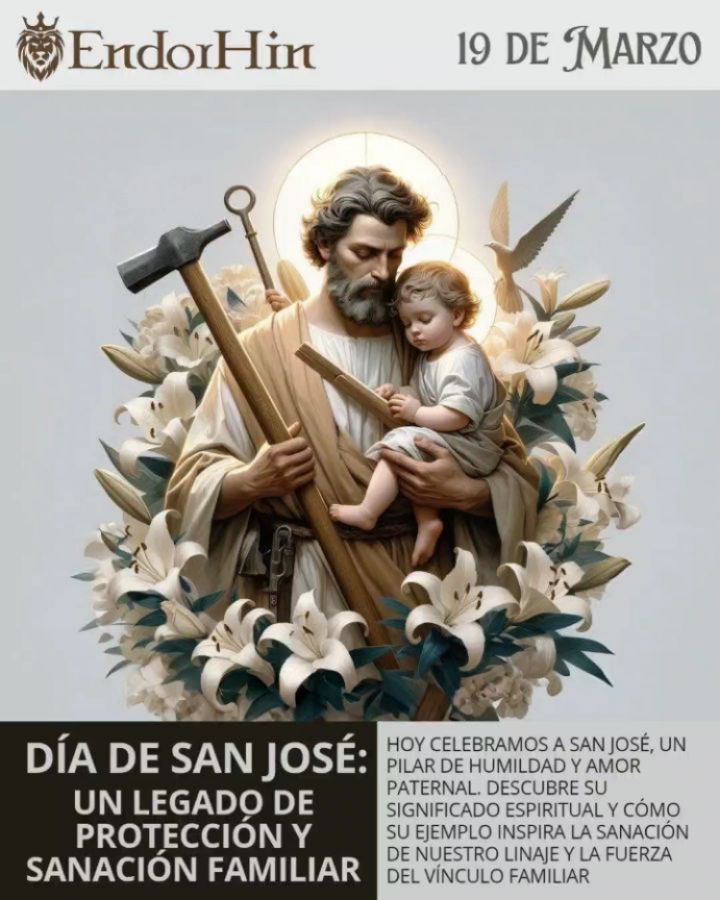 ✨ Día de San José: Sanando el Linaje Paterno y Fortaleciendo Nuestra Familia ✨
Hoy, en el Día de San José, reflexionamos sobre la importancia de la figura paterna en nuestras vidas.
San José, símbolo de protección, fe y humildad, nos guía para sanar las heridas del pasado y fortalecer nuestro linaje familiar.
En este carrusel, exploramos el significado del padre en las constelaciones familiares, la importancia de sanar y honrar nuestro linaje y cómo estas prácticas nos ayudan a crecer y a encontrar equilibrio.
Comparte este viaje de sanación y gratitud y déjanos saber cómo honras la energía del padre en tu vida. 🙏🏼💖
🌟 ¡Comparte y comenta tus reflexiones! 🌟
.
.
.
.
.
.
.
#Tarot #TarotChile #TarotColombia #LecturaDeTarotOnLine #SanJosé Familia Protección ConstelacionesFamiliares Espiritualidad Gratitud