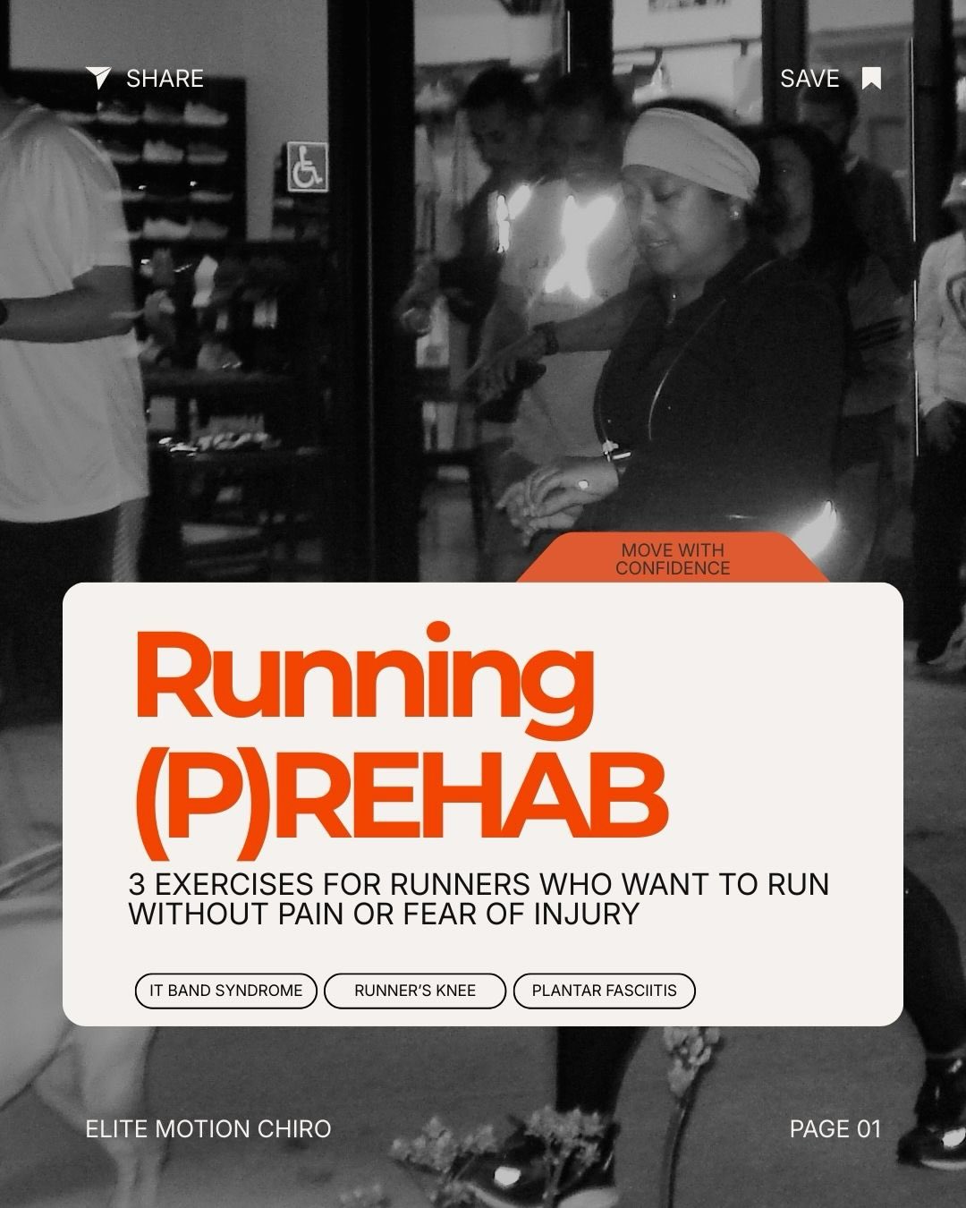 I constantly recommend strength training for runners, and that doesn’t mean I’m trying to make you into a hybrid athlete.
It’s because running is fundamentally a repetitive plyometric that places a lot of load on your muscles and joints in a single plane of motion.
Essentially, it’s a lot of force and not a lot of variety.
Many runners increase load and intensity much faster than their body is prepared for, leading to predictable injuries like IT-band syndrome, plantar fasciitis, and runner’s knee.
And since they’re relatively predictable injuries, it’s easy to generalize a few exercises to help prepare your body for the load you are willingly engaging in. These 3 exercises target some of the most common injuries I see.
I reviewed this more in depth at my clinic @fleetfeetlongbeach last night “Strength Training for Runners” and discussed a few additional injuries and movement recommendations. If you’re interested in the full recap, comment below or send me a DM and I’ll send it your way!
_________________
Injury rehab built around one goal: getting you back to training stronger than before and moving with confidence. Dr. Andrew works with runners, lifters, and active adults through structured, progressive programs that address the root cause, not just the symptoms. This is rehab with a clear plan and a finish line in sight.
Long Beach, CA | Sports Chiropractic
#RunningInjuries #strengthtrainingforrunners #runningrehab