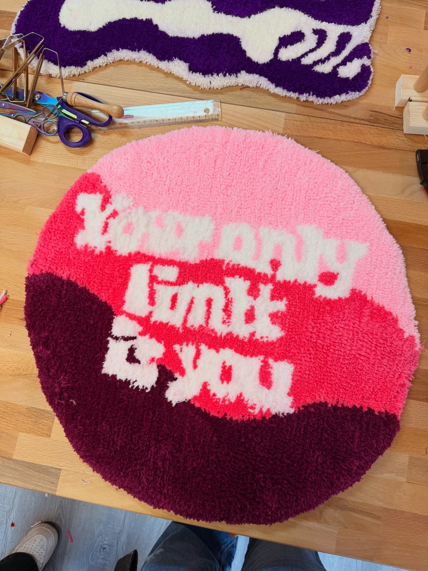 Your only limit is you💕
#tufting #rugs