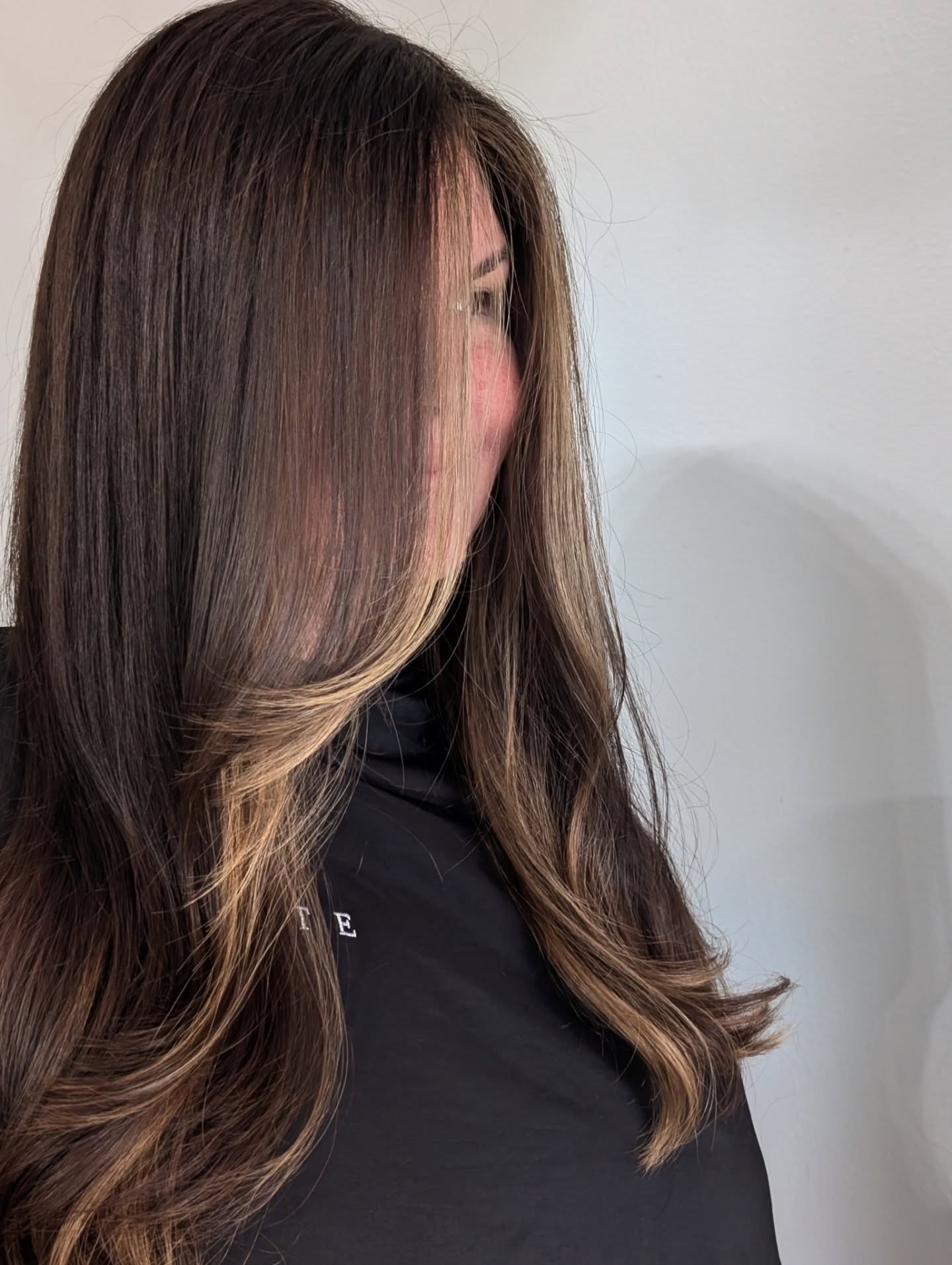 When you want to keep your natural brunette but still add a little pop of highlight!