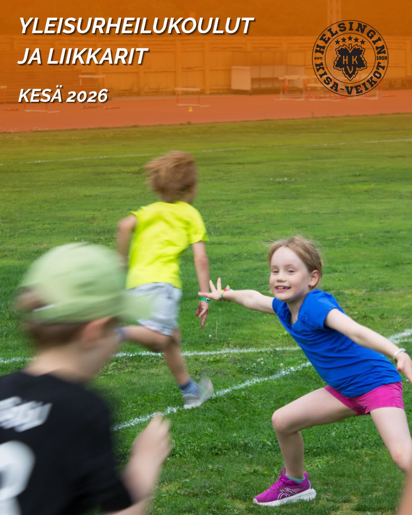Kesän yleisurheilukoulujen ja liikkareiden ilmoittautuminen on avautunut! đ¤Šâď¸ Jopa 16 yleisurheilukoulu- ja liikkariryhmää harjoittelee tänä kesänä Eläintarhassa, Pirkkolassa, Herttoniemenrannassa, Laajasuolla, Latokartanossa ja Munkkiniemessä!
Lue lisää nettisivuiltamme (linkit biossa) ja tule mukaan! đââď¸đđ˝ââď¸
#hkv #hkvâď¸âď¸âď¸âď¸âď¸ #yleisurheilu