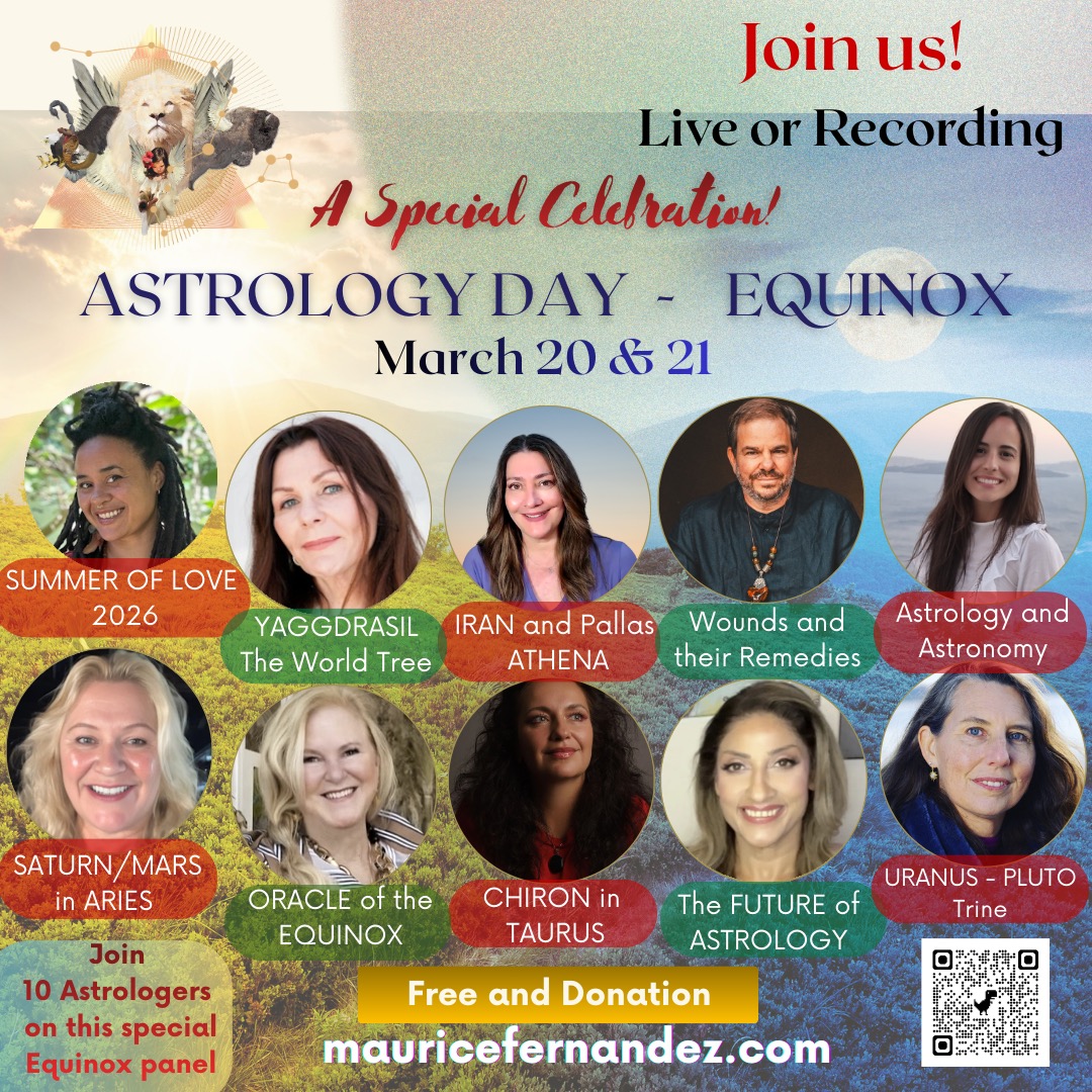 Astrology Day just got EVEN more… astrological ✨
We now have 10 incredible speakers coming together for this Equinox celebration, including masters like Maurice Fernandez, Wendy Stacy, Nadiya Shah, Angela Tiki and many more (such a beautiful lineup!)
The Equinox is almost here 🌞
This means that the Sun is about to enter Aries, which marks the beginning of a brand new astrological year, a reset point where the zodiac wheel begins again.
This is a powerful threshold. A moment of initiation.
A time to reconnect with your direction, your intention and the energy you want to move forward with.
Over two days (March 20–21), we’re gathering to honor this shift together, with talks exploring:
- the connection between Astronomy & Astrology
- the activation of Uranus and Chiron
- the wisdom of Pallas Athena
- the deeper cycles of Jupiter and Pluto
And also preparing us for what’s ahead…
Including the Saturn Mars meeting in April, a VERY a significant moment that can bring up themes of pressure, frustration, wounds, and confrontation with limits… but also offers powerful pathways for healing, resilience, and conscious action.
This isn’t just about understanding the astrology but also about learning how to work with it, navigate what’s coming up, and find your way through it in a more aligned way.
Whether you’re a student of astrology or simply curious, this is a rich space to learn, reflect, and connect with a like-minded community.
🕙 10 AM - 1 PM Pacific
🌞 March 20 & 21
Come celebrate the start of a new cosmic year with us ✨
Register now - link in bio
#astrology #astrologypost #astrologysigns #astrologyposts #astrologyreadings #astrology101 #astrologyanswers #astrologydaily #astrologyinsights #astrologyreport #astrologyforthesoul #astrologytoday #astrology2026 #equinox #sun #aries