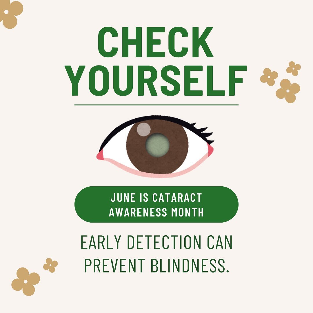 Happy Cataract Awareness Month! Swipe through to educate yourself on signs and tips on how to prevent cataracts!
#optometry #eyeclinic #eyedoctor #huntingtonbeach #orangecounty #eyecare #optometrist #cataract #cataractawarenessmonth