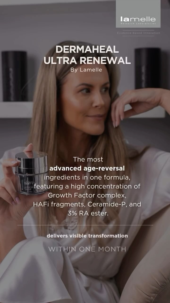 Unveil your skin’s true potential with Lamelle’s Dermaheal range, where cutting-edge science meets transformative skincare.🩶