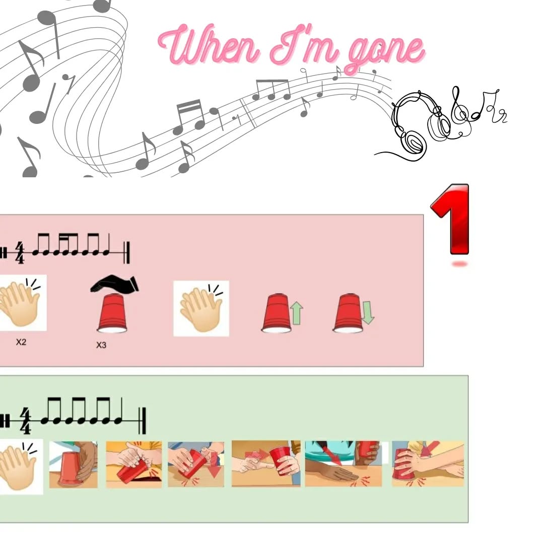 Cups🎵 "When I'm gone" (🎦Pitch Perfect, 2012)
#musiceducation #musicclass #educaciónmusical #clasedemúsica #percusiónconvasos #percussion #percusión #músicaprimaria #músicasecundaria #actividadmusical #ejerciciomusical #ideasparalaclasedemúsica #musicactivity