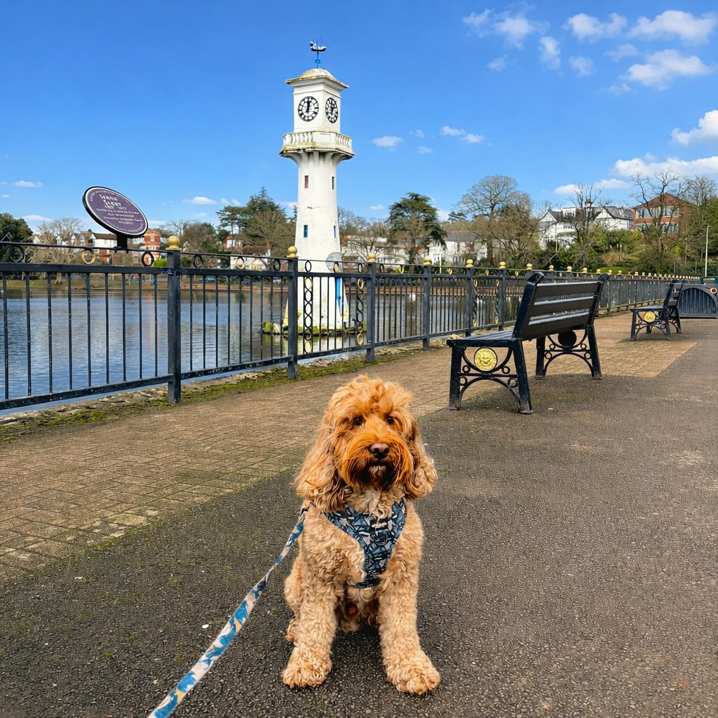 Oakley was the goodest boi sitting for photos 🐶
I think he created THE tourism pic for Roath park 😌 Postcard collection coming soon maybe?? 😂
#roathpark #cardiff #cockapoo #cardiffdogs #cockapoolife
