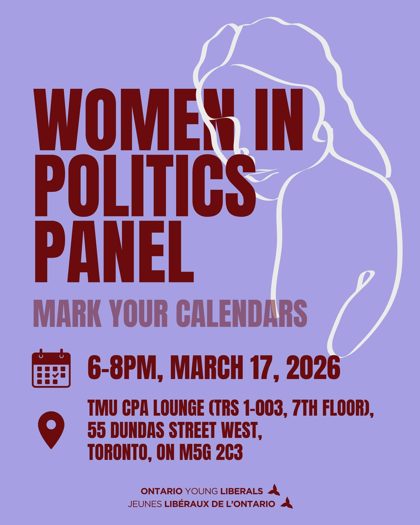 Join us this Tuesday for a conversation with prominent women in politics. Stay tuned for our speaker announcements, and register through the link in our bio.
//
Joignez-vous à nous ce mardi pour une conversation avec des femmes influentes en politique. Restez à l’affût pour l’annonce de nos conférencières et inscrivez-vous via le lien dans notre bio.