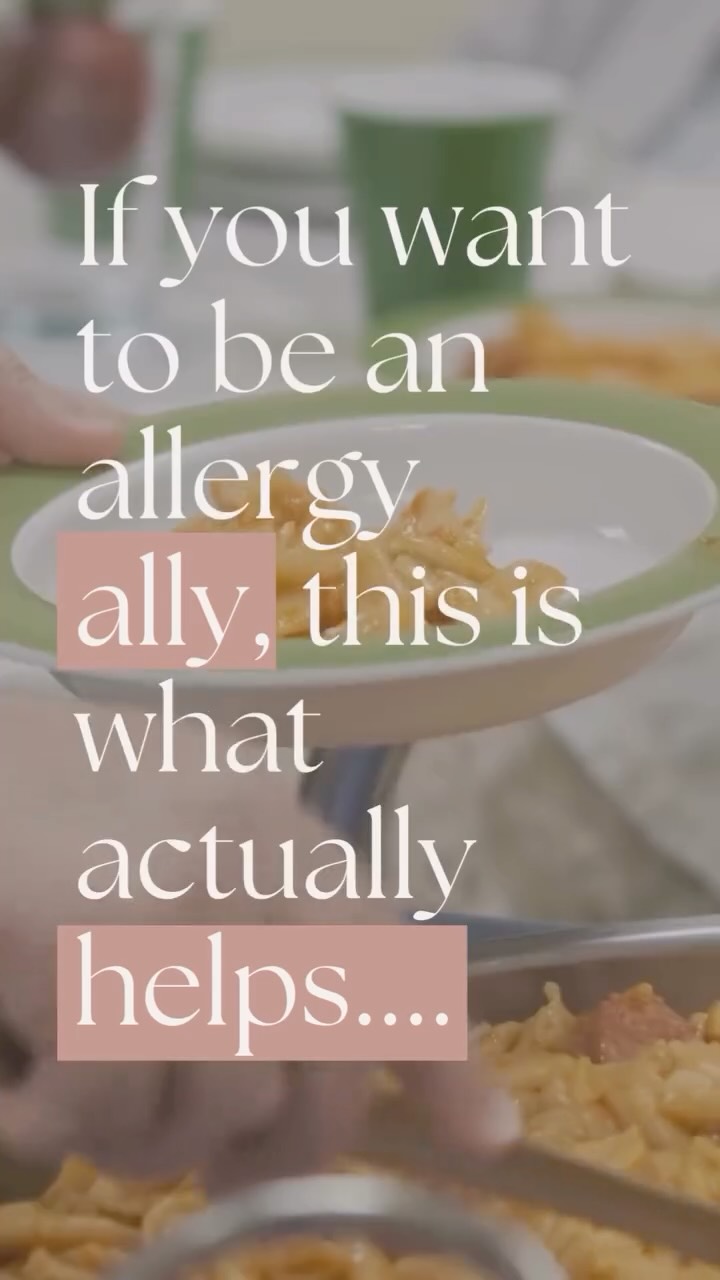 Being an allergy ally isn’t about saying the perfect thing.
It’s about reducing risk, pressure, and mental load.
Believing people, respecting boundaries, and sharing responsibility are what actually help.
Support doesn’t need to be loud to be effective.
Share this with someone who wants to be an ally 💖