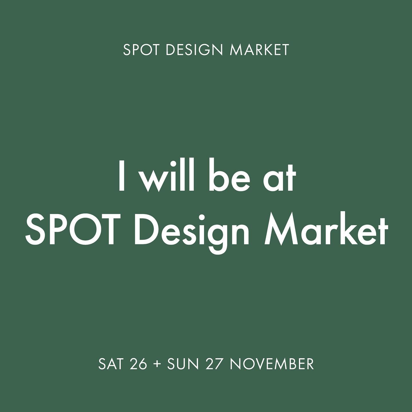Catch us @spotdesignmarket this weekend (Sunday only!)
Lovely venue and awesome line up as per usual! It’s the perfect opportunity to get your Xmas shopping sorted and support local artisans/businesses.
In addition to serving up coffee, we will also have a great selection of beans available to take home!