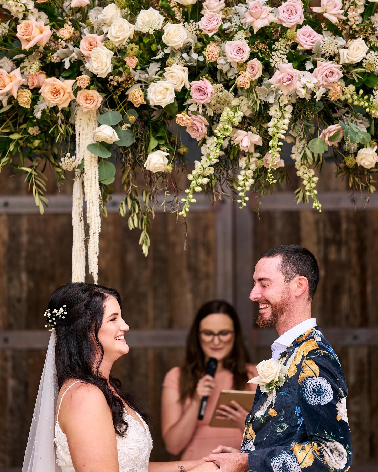 ➖ GEORGIA & MATT ➖
Married 13.01.22
Wow, what a great time I had marrying these two! We bonded instantly over our adopted dogs and I was so happy when they chose me to be their celebrant. They truly are best friends who love to have a good time together. Whether it’s making up their own language, dancing around their house together or spoiling their dog Lenny, these two know how to have fun and are truly content around one another. The wedding day itself was insanely beautiful and felt very ”them” which is always my aim for each ceremony. At the end of my ceremonies I like to quickly share my hopes for the couple and for Georgia and Matt I hope they continue to have a life full of love, friendship, puppies and spontaneous dance!
Photography: @gavincatophotography
Videography: @mitchhickmanfilms
Makeup: @ashquinnmakeup
Hair: @deelushhair
Flowers: @lily_ever_after_flowers
Venue: @bendooleyestate
Music: @oberonlane @ellemaymusic
Feels great to be back at it after baby number 2! 💕
Their review of my services:
“Beck was an absolute gem of a celebrant! From our very first zoom meeting we knew she was perfect for us. She was lovely and friendly to chat to and share our story with. Throughout the planning process she was attentive, supportive and helpful with advice for us both. Her personalised ceremony so beautifully captured us and kept the ceremony fun! We would recommend Beck 100 times over - Thank you!”