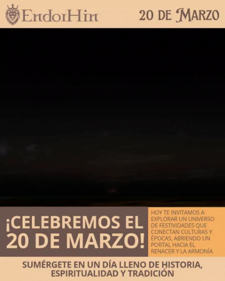 Hoy, el 20 de marzo se transforma en un viaje místico ✨ a través del tiempo y las culturas 🌍.
Desde el vibrante renacer primaveral 🌸 del hemisferio norte con Ostara y sus rituales 🔥, hasta la profunda reflexión del equinoccio de otoño 🍂 en el hemisferio sur con Mabon, cada festividad nos conecta con la esencia de la vida 🌿.
Descubre cómo tradiciones ancestrales—como la celebración de Ēostre 🐇, la transformación en la Pascua cristiana ✝️ y el ritual de Nerþauzblota 🔮—nos invitan a honrar la diversidad y la magia de los ciclos naturales 🔁.
✨ Desliza, inspírate y comparte cómo tú vives la magia de este día tan especial 🌀.
¡Celebremos juntos la unión de culturas y la renovación de la vida! 🌞🌑
🌞🌑🔥💧🌿✨🕯️🎭📜
.
.
.
.
.
.
.
.
#Tarot #TarotChile #TarotColombia #LecturaDeTarotOnLine #Ostara Mabon Equinoccio Pascua Nerthus Tradiciones Cultura Wicca Norse Navruz Eostre SemanaSanta Resurreccion