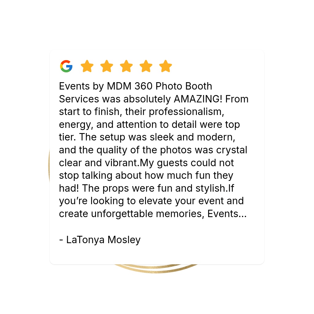 Real experiences. Real celebrations. ✨
See what our clients are saying about their unforgettable moments with Events by MDM Associates.
From intimate gatherings to grand affairs, we turn visions into reality—with style, grace, and intention.
Ready to create yours? Let’s plan.
📞 240-390-6361
#EventsByMDMAssociates #DMVEventPlanner #mdmassociates #dmvplanner #dmvpartyplanner #dmveventplanner #the360difference #DC #VA #DMV #MD #DMVBalloonsAndDecor #DMVPartyRentals