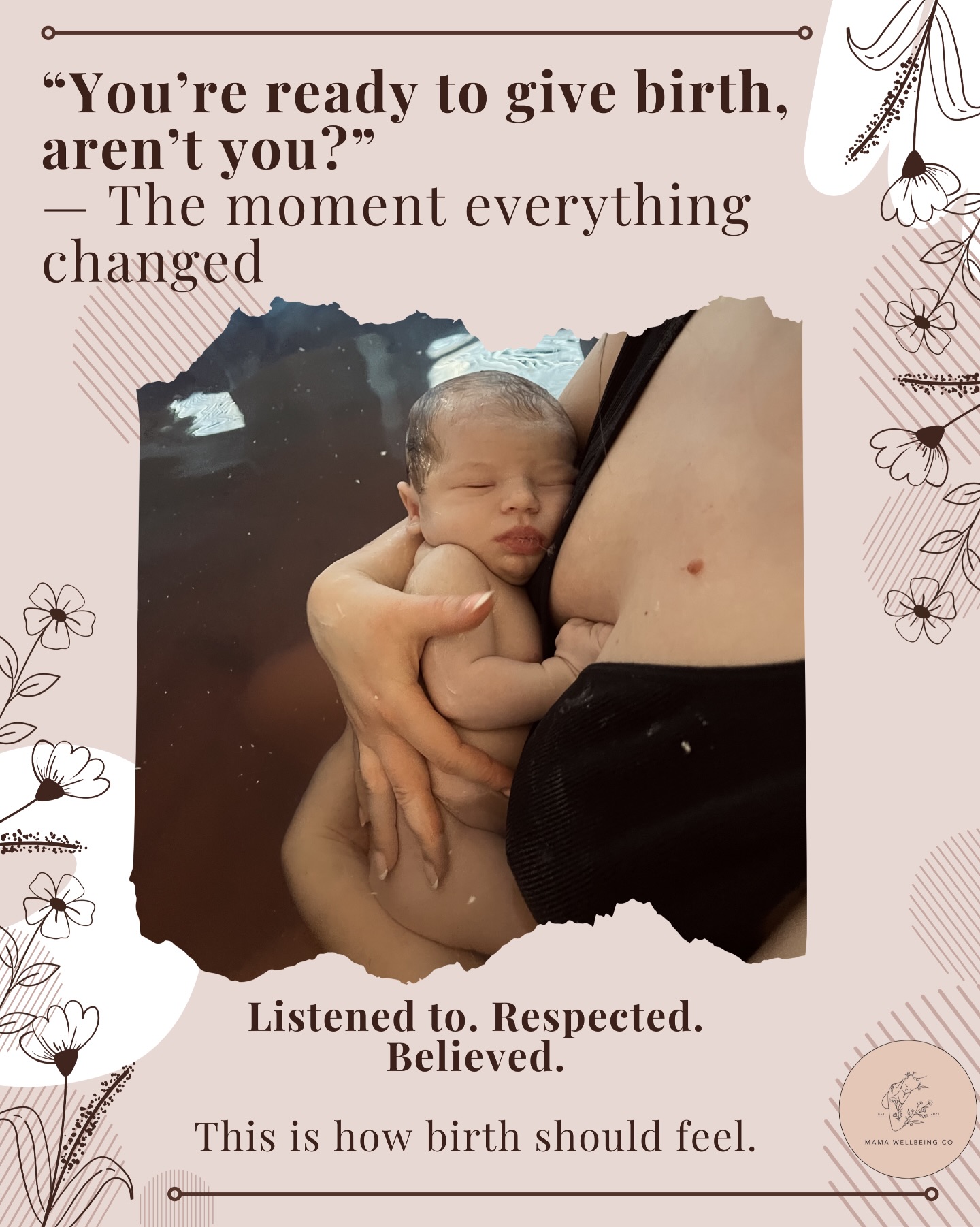 In honour of Mother’s Day yesterday, it feels right to share a story my mum told me…
A story that happened nearly 33 years ago.
And yet, I still hear versions of it all the time.
It’s part of my birth story.
When my mum was in labour and things were intensifying, she said she felt ready to push. But she was:
Not believed
Dismissed
Told she couldn’t be
My dad was even sent away.
She remembers thinking…
“I can’t do this if this isn’t it.”
Then everything changed.
A new midwife came on shift, Gillian, who had also been there for my older sister’s birth.
She took one look at my mum and gently said:
“You’re ready to give birth now, aren’t you?”
My mum nodded in relief…
and moments later, I was born.
And that’s how I got my name 🤍
Named after a midwife who:
Listened
Respected
Believed
Because it matters how we are treated.
Because birth stays with us.
And because every woman deserves to feel heard, safe, and supported.
This is exactly why I do the work I do.
I want you to:
✨ Trust your body
✨ Follow your instincts
✨ Know your rights
✨ Feel confident to make the choices that are right for YOU
You already have what you need inside you.
And you deserve people around you who believe that too.
You are allowed to question.
You are allowed to say no.
You are allowed to be heard.
Gilly x
(Since I didn’t have a picture of me at birth, here’s a little snap after the birth of my wee girly 🤍)
#hypnobirthingscotland #positivebirth #birthrights #TrustYourBody #AntenatalEducation