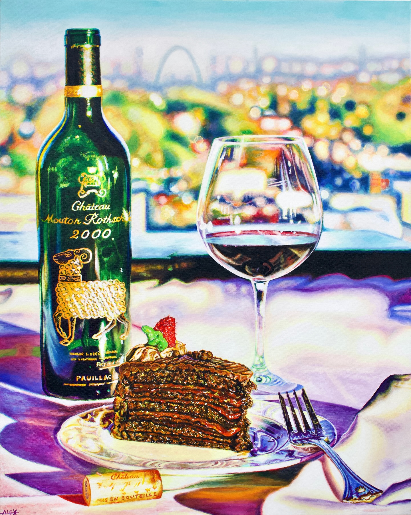 HAPPY #314STL!
Prints of my original painting, “Eat It Too” are available at two St Louis galleries: Green Door Art Gallery & Artisans in The LOOP. It’s a beautiful day to stroll outside & support local small businesses! #314together #314stl @greendoorartgallery @artisans_in_the_loop