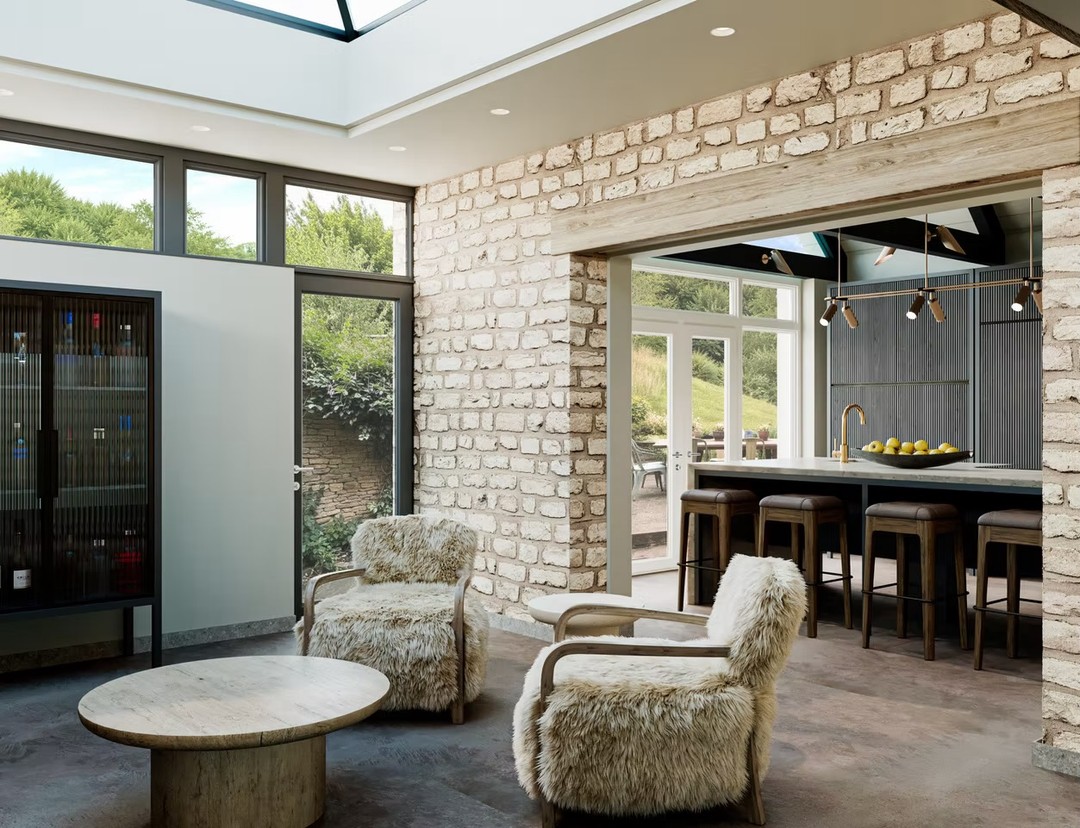 The adjoining room, in our Oxford Country house anchored by a fireplace, is designed for versatility. Cozy up, dine informally, or enjoy a glass of wine — this dual-purpose area merges kitchen, dining, and living functions seamlessly.
Susan van meter | Going Beyond Design
susanvanmeter.com | info@susanvanmeter.com | 0207 971 7797
Lambarde Square, London, SE10 9GF
#luxuryinteriors #interiordesignlondon #countryhouseinteriors #bespokeinteriors #openplanliving #homedesign #interiorinspiration #residentialdesign #classicandmodern #livingkitchen #interiordesigner