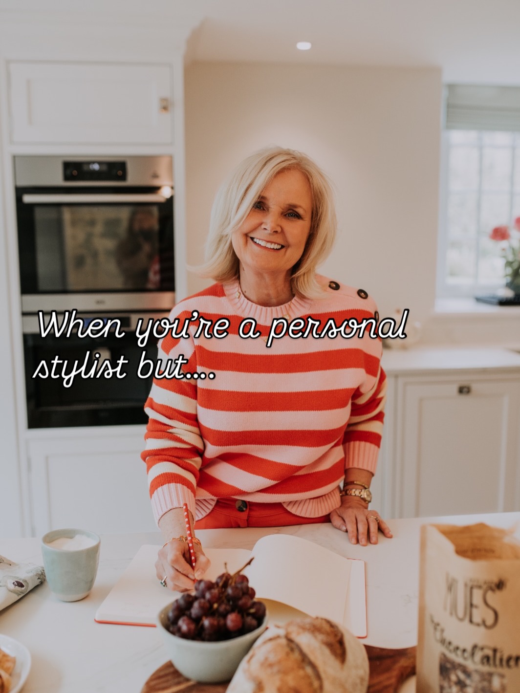 When your appointment includes colour analysis… and rock cakes 🍰
A lovely day at The Effortless Edit today we rocked the colours and the cakes.
Honestly my two favourite things…
helping women feel amazing in the right colours
and baking something in the Aga for my clients.
Style, confidence, coffee and cake, just how it should be.
#TheEffortlessEdit #ColourAnalysis #PersonalStylistUK #AgaBaking #RockCakes StylingExperience EffortlessStyle PersonalStyling