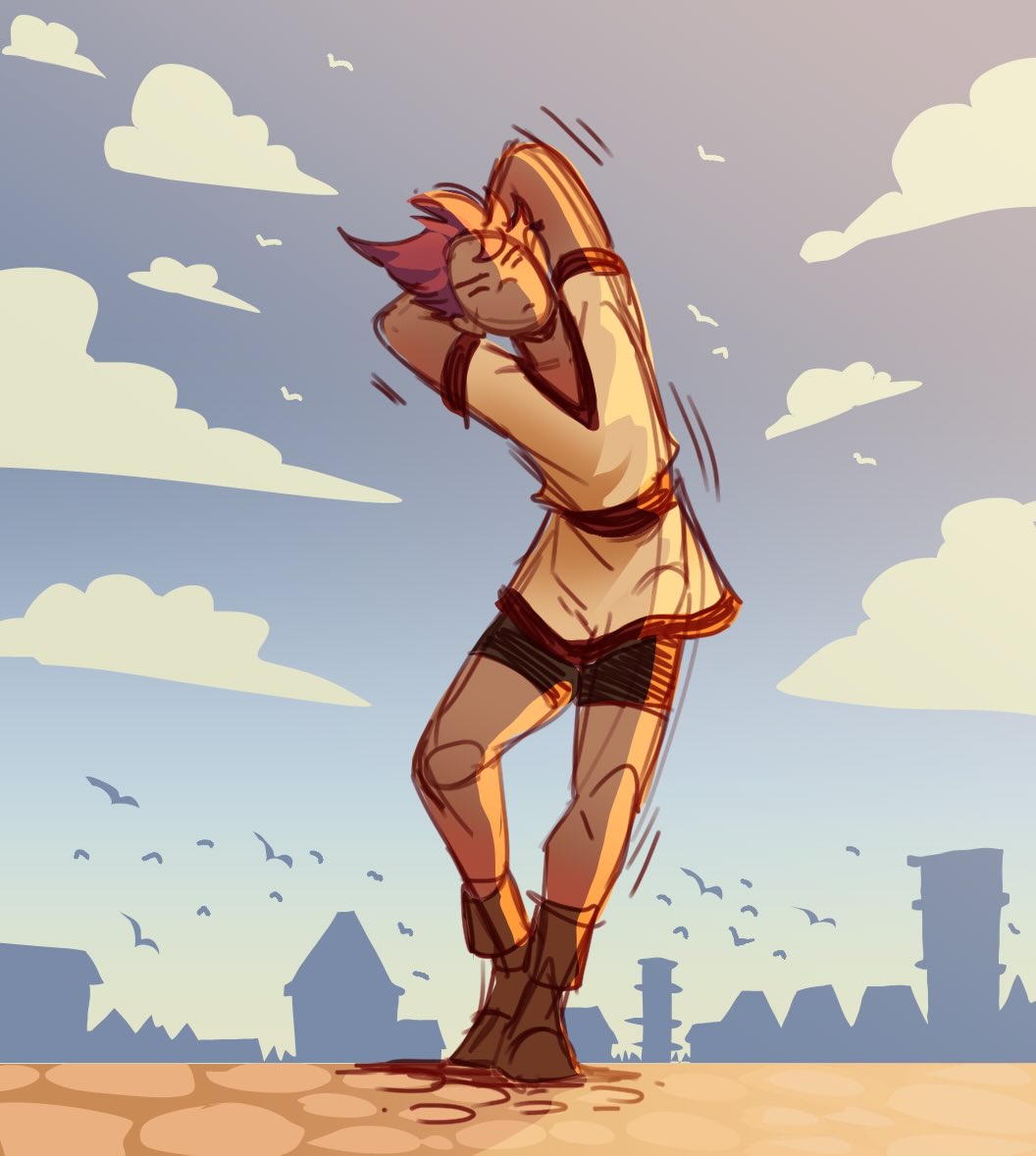 A sketch and some WIP shots ✏️