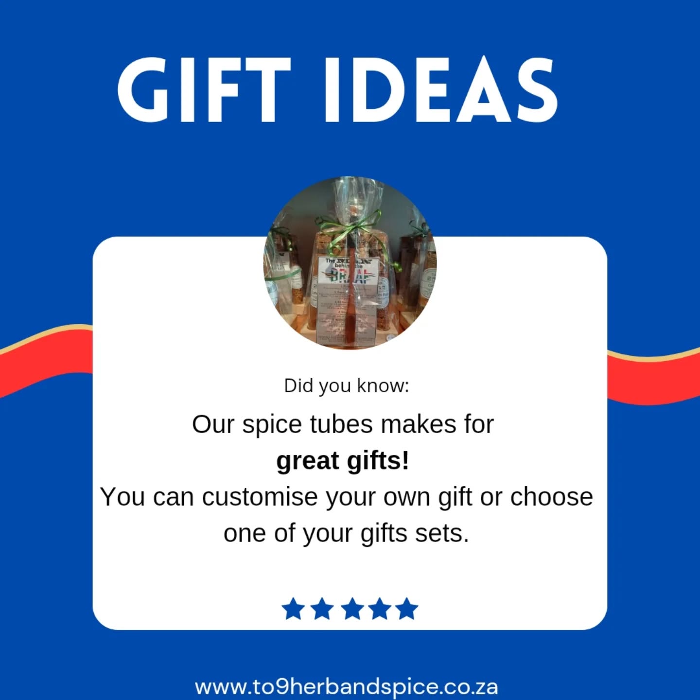 Weather it is for #Corporategifting , #housewarminggift or a #gift for someone special 🎁
Our spices and artisans products makes great gifts!
Choose one of our gift sets or make up your own set to best suit the someone special who will be receiving it 🥰
#giftideas #giftingsouthafrica #spiceshop #hartbeespoort