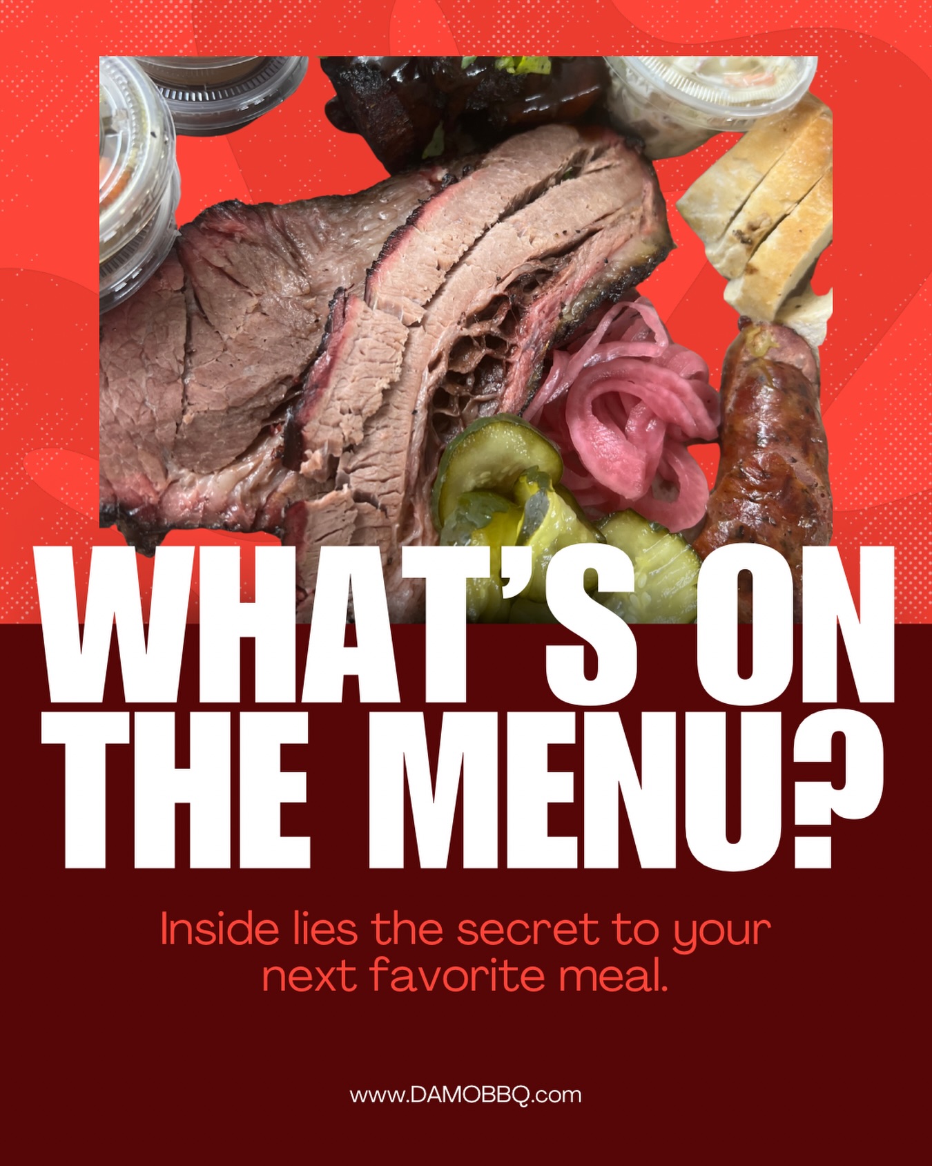 What’s on the menu this weekend? 👀🔥
After last weekend’s SELL OUT, we’re loading the smokers and bringing back the items everyone asked for…
🐷 Rib Tips – both days
🔥 Spare Ribs – both days
🔥 Baby Back Ribs – both days
Plus some DAMO favorites rotating through the weekend:
• Brisket Burgers – Friday
• Smoked Salmon – Friday
• Corned Beef and Pastrami – Saturday
• Slices Brisket – Saturday
• Smoked Turkey – Saturday
• Texas Twinkies – BOTH DAYS
All smoked low and slow the Texas way, with our DAMO Italian twist — served fresh on @damatosbakeryandsubs bread and available until it’s gone.
📍 Sleepy Hollow – Verlo Mattress Lot
Friday 12–5
Saturday 11–5 (or until SOLD OUT)
Last weekend didn’t last long…
Get there before it’s Sold Out. 🔥
#DAMOBBQ #SleepyHollowIL #TexasBBQ #ChicagolandEats #FoodTruckBBQ RibTips BabyBackRibs TexasTwinkies SupportLocal BBQLovers