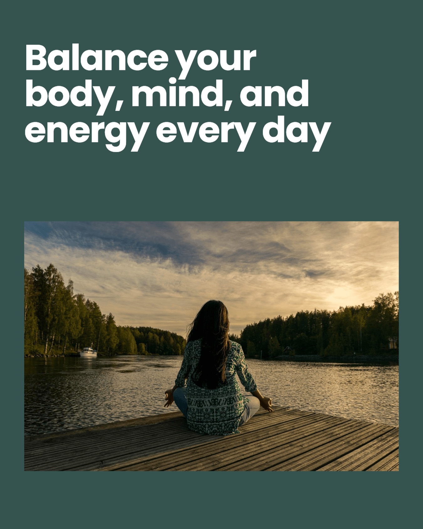 Ageing healthy and strong Balance your mind.
Move your body.
Protect your energy.
Do it every day, and watch your life change.