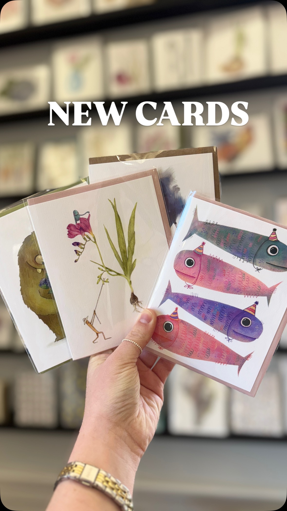 New order of cards just in! Open today 10-5!
#smallbusiness #motherdaughterteam #pencilandwool #essexct