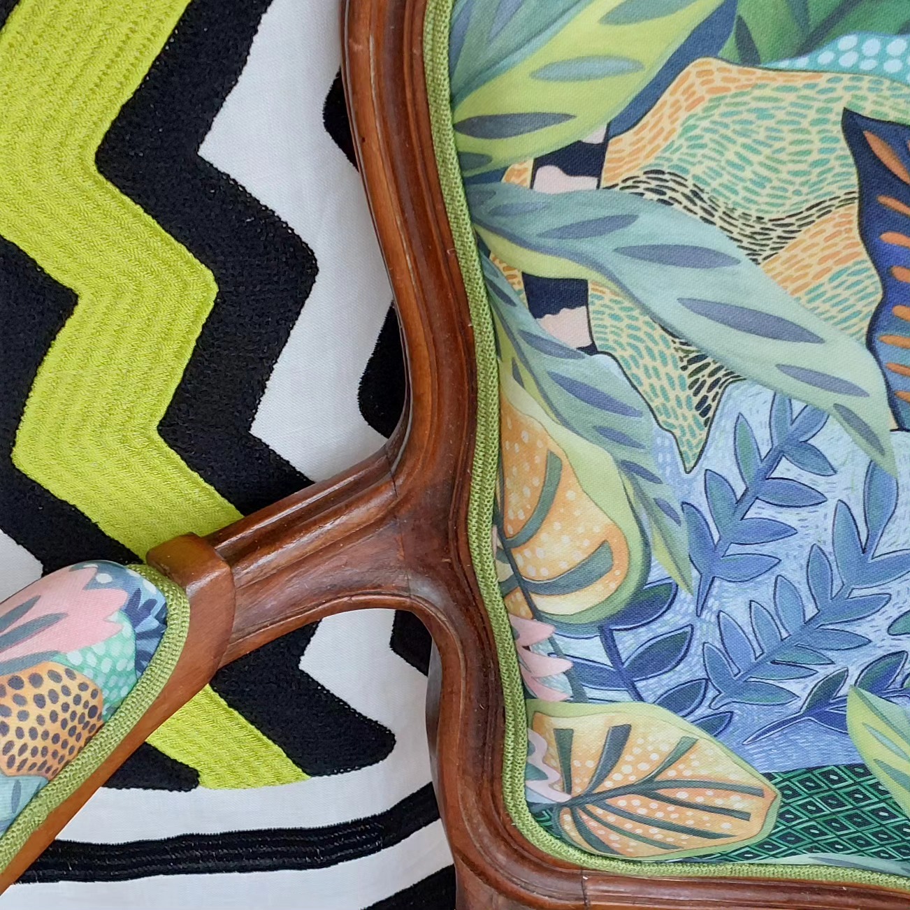 #Ateliersiegesetdecors #tapisserieameublement #decorationinterieur #osborneandlittle #zimmerandrohde #fauteuil #artisanatfrancais