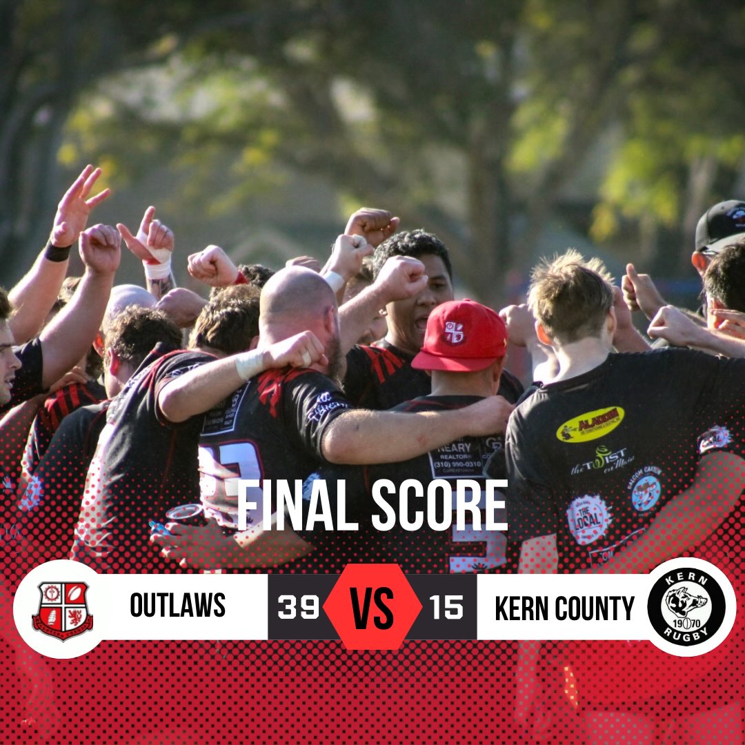 Final from Bakersfield.
The Outlaws only managed to travel with 15 players, every one of them put in a full 80 minute shift, and came out on top.
WE ARE!