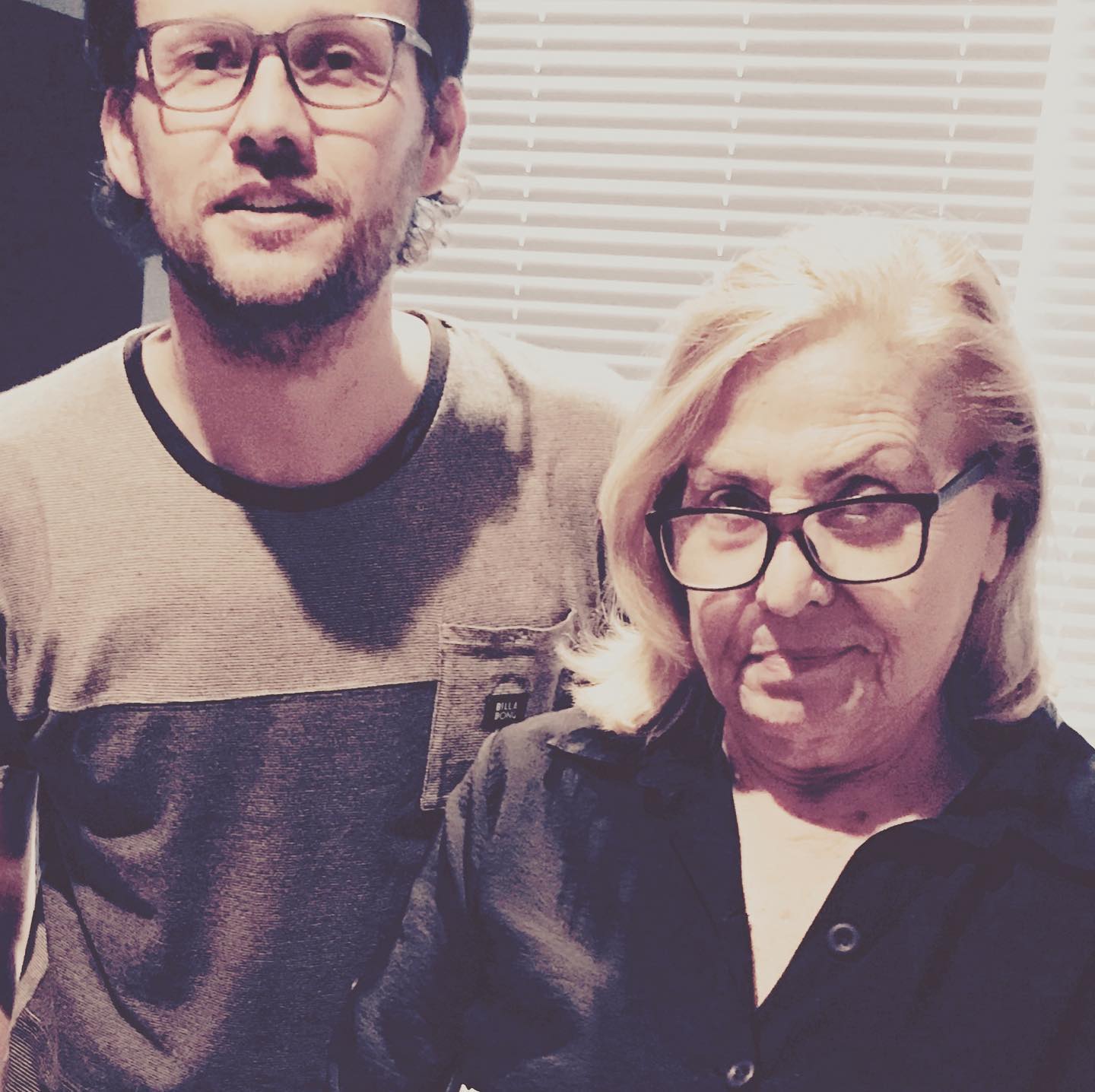 #tbt Recording voice over for the film ‘Jovens Polacas’ with legendary Brazilian actress Jaqueline Laurance and the talented @emilioorciollonetto #jovenspolacas #cinemanacional #originalmusic #filmscore