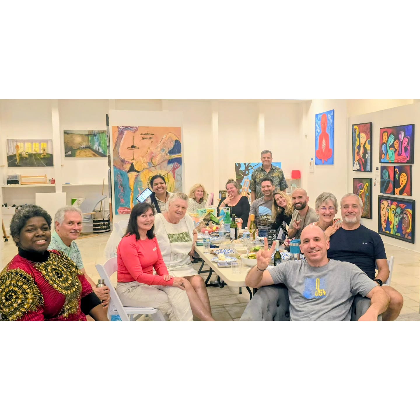 Grateful for everyone who showed up, shared, and brought their energy to our latest #Choose954ArtistPotluck.
These gatherings are always a reminder of what makes our creative community so special. Artists, creatives, and friends coming together around the table to build real connections, exchange inspiration, and support one another.
Our cups are full and overflowing with gratitude and new connections.
Artists interested in joining - we invite you to save the date for the next one! Our next potluck will take place during @radicalpartners @10daysofconnection happening throughout the first 10 days of May.
#Choose954 #ZeroEmptySpaces #UniteUsGroup