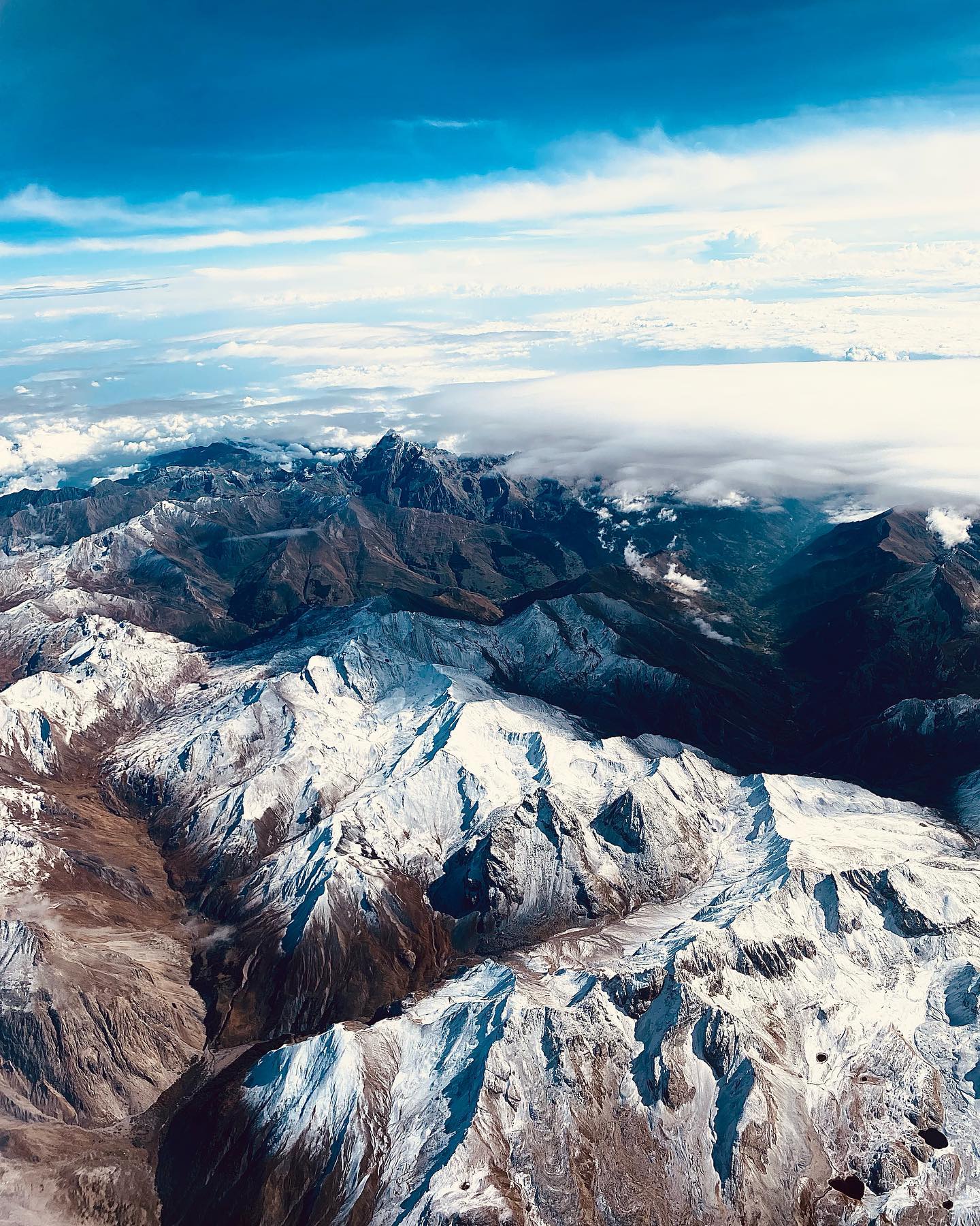 Ligurian and Swiss alps. #liguria #switzerland