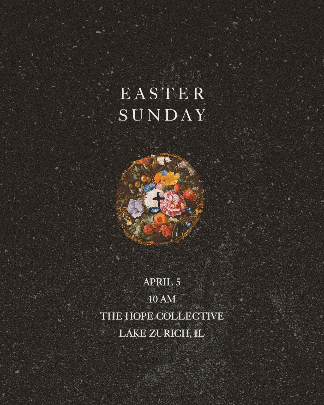 Easter Sunday morning. See you there.