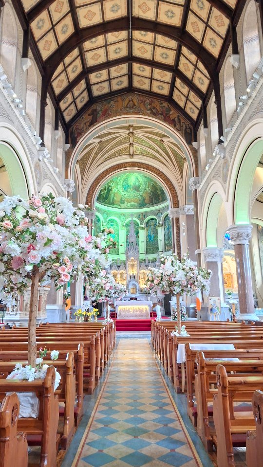 Ceremony set up for Kelly & Conall.