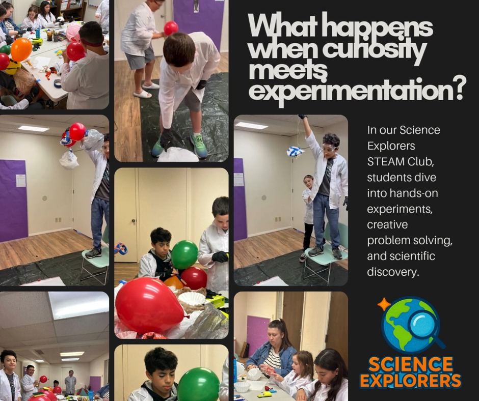 Science Explorers STEAM Club – Here in Tucson!
Curious kids love to ask “why?” and “how does that work?” Our Science Explorers STEAM Club gives them the chance to find out through hands-on discovery.
Students experiment, build, test ideas, and explore how the world works through fun science challenges and creative problem-solving activities. It’s a great space for young learners who love experimenting, inventing, and exploring new ideas.
From simple experiments to collaborative projects, students build confidence, curiosity, and critical thinking skills while having fun with other inquisitive minds.
📍 Hosted at Prolific Creation Studios here in Tucson
Sign up here: https://www.prolificcreations.org/product-page/ctrl-cre8-robotics-steam-club