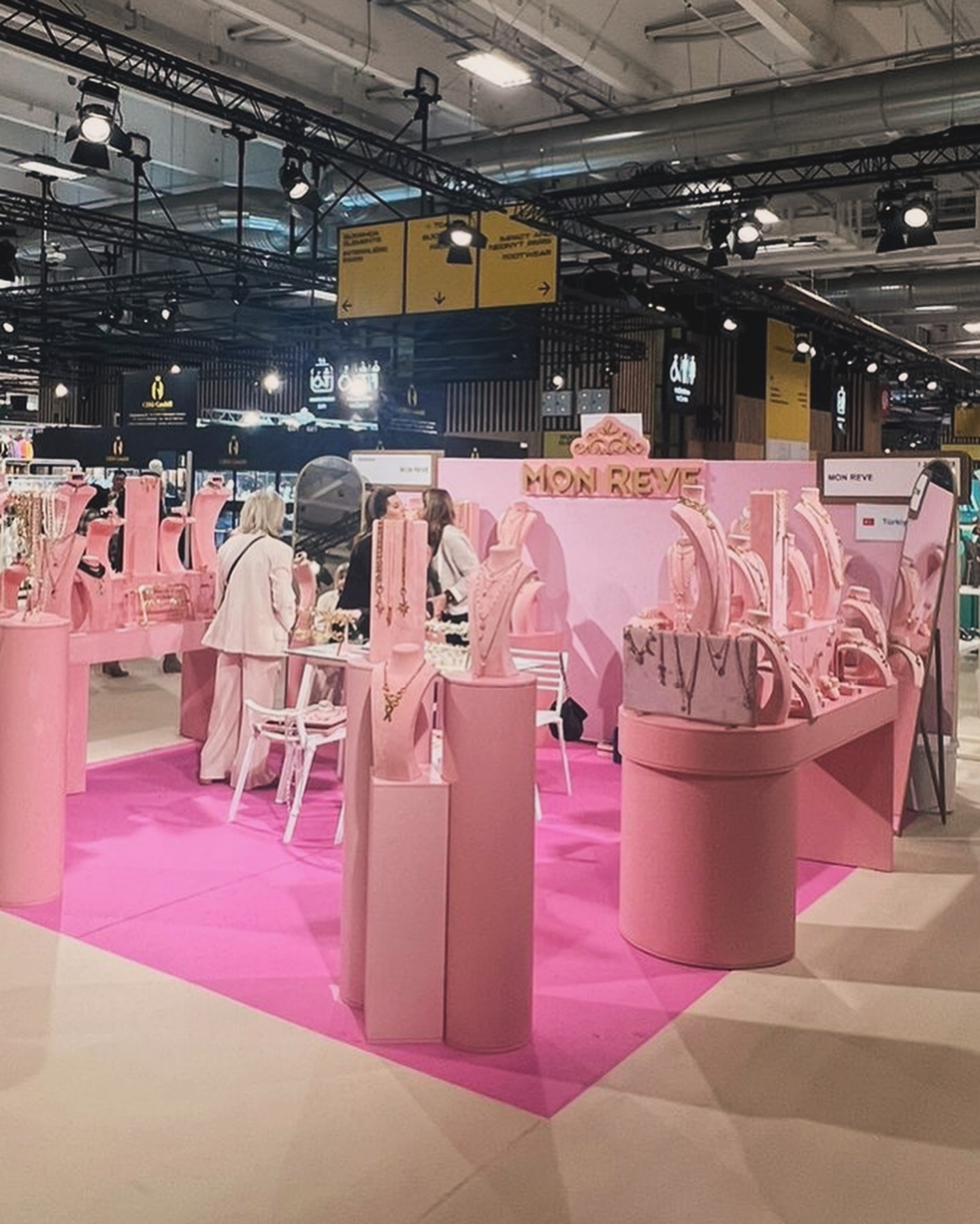 #whosnextparis Who’s Next Paris - Mon Reve - Custom Exhibit Fabrication, setup and Project Management by MK Displays #monreve