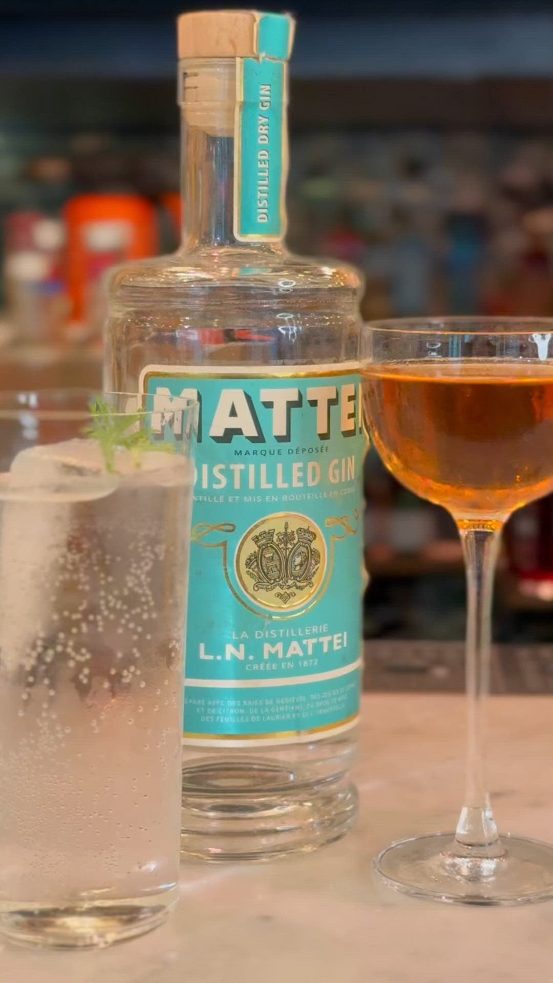 Notre gin du mois @distillerie_ln_mattei et son cocktail création Aleria.
À déguster tous le mois de mars.
*l'abus d'alcool est dangereux pour la santé. À consommer avec modération.