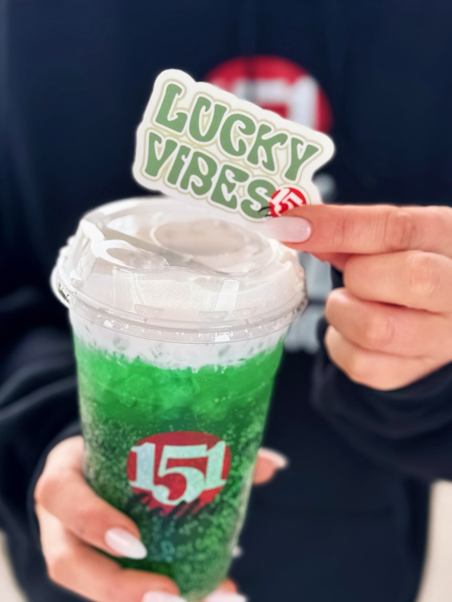 🚨MARCH STICKER DROP🚨Tuesday, March 17th grab a limited edition St. Patrick’s Day sticker, free with any drink purchased! Lucky you🍀
If you want to sip on something green, try our Jolly Rancher Energy which is even tastier if you add sweet cap to it!